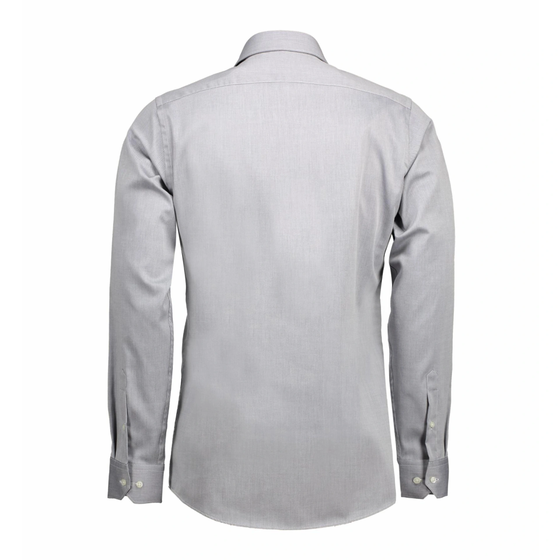 Сорочка чоловіча Seven Seas Fine Twill Slim Fit - Сріблясто-сірий / L