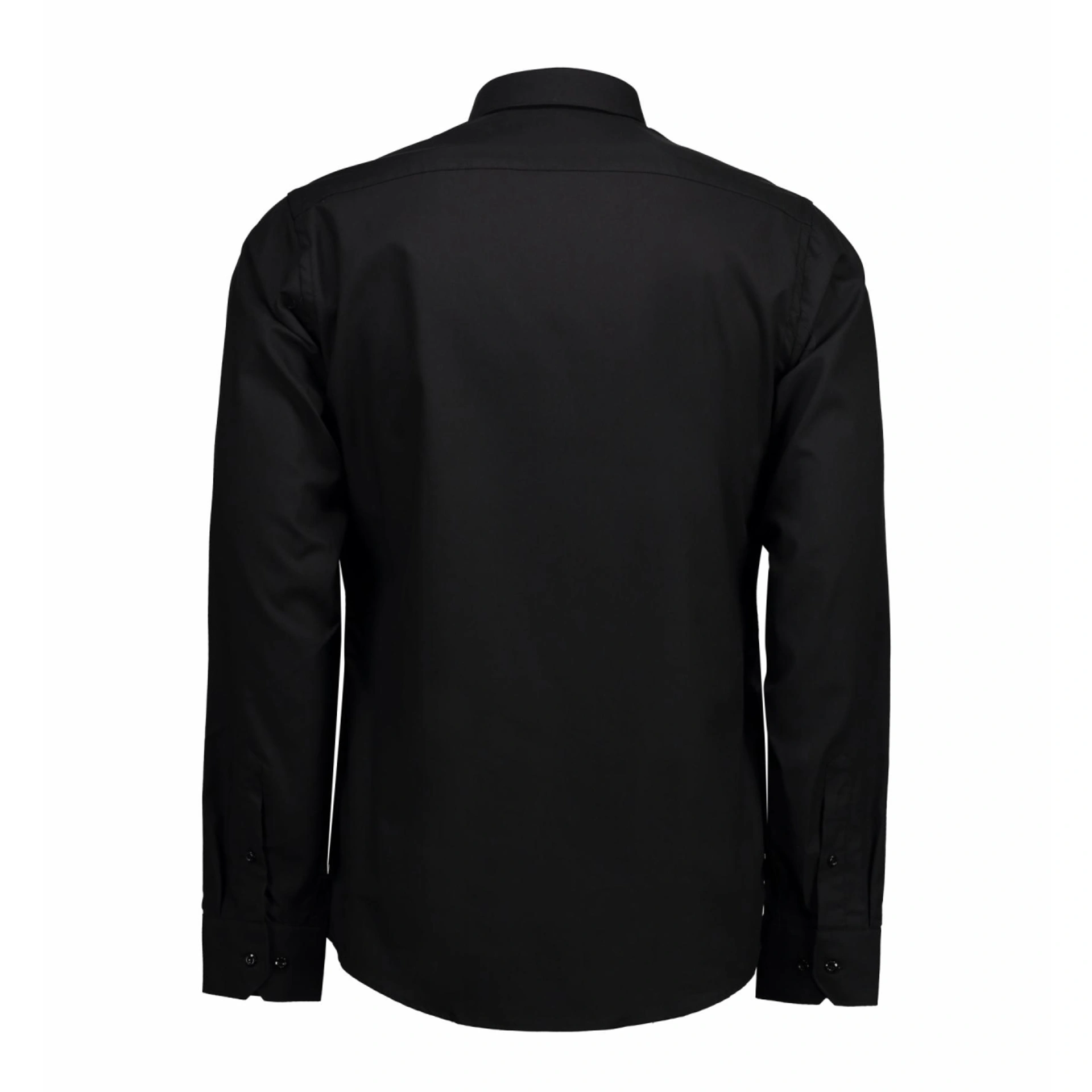 Сорочка чоловіча Seven Seas Fine Twill Slim Fit - Чорний / L