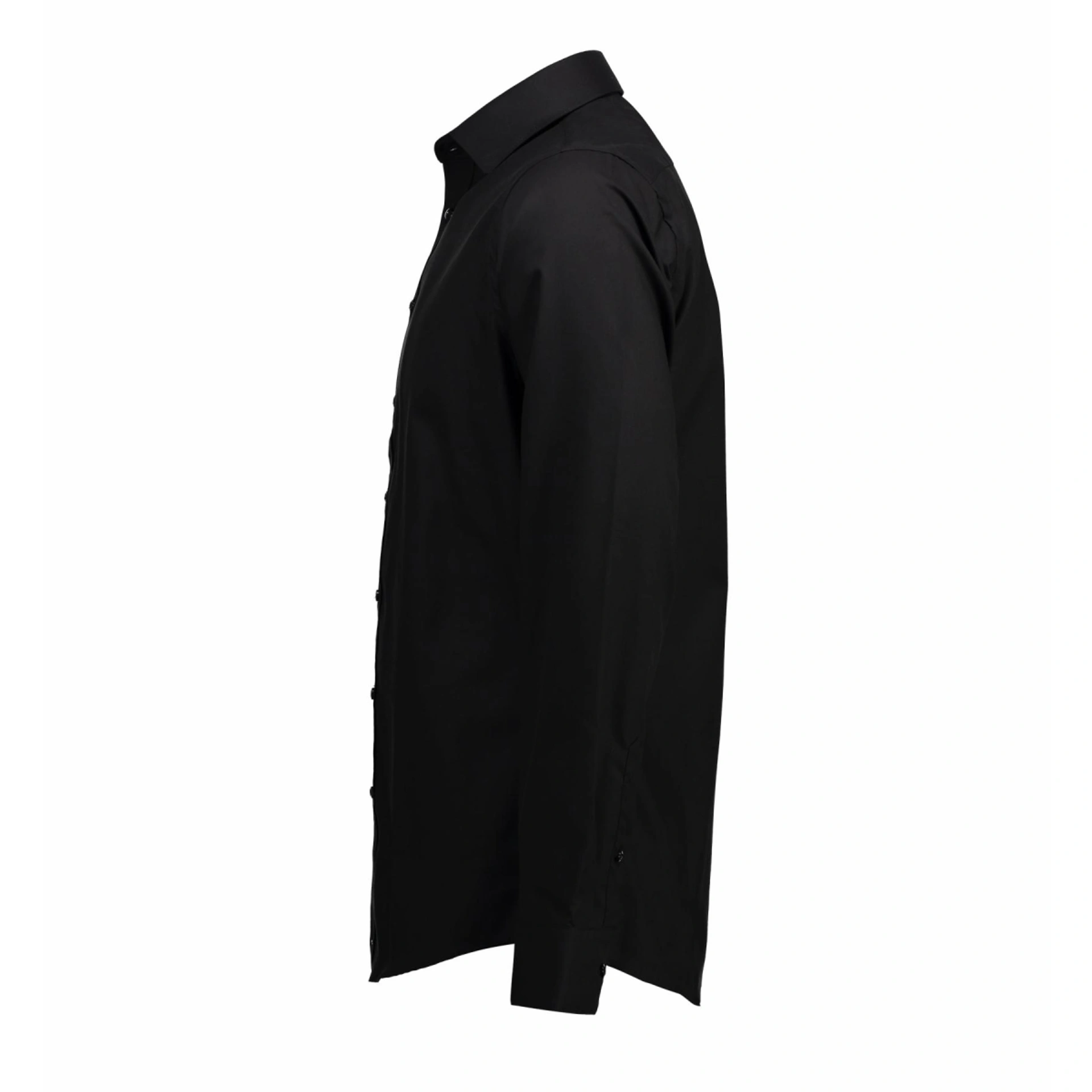 Сорочка чоловіча Seven Seas Fine Twill Slim Fit - Чорний / L