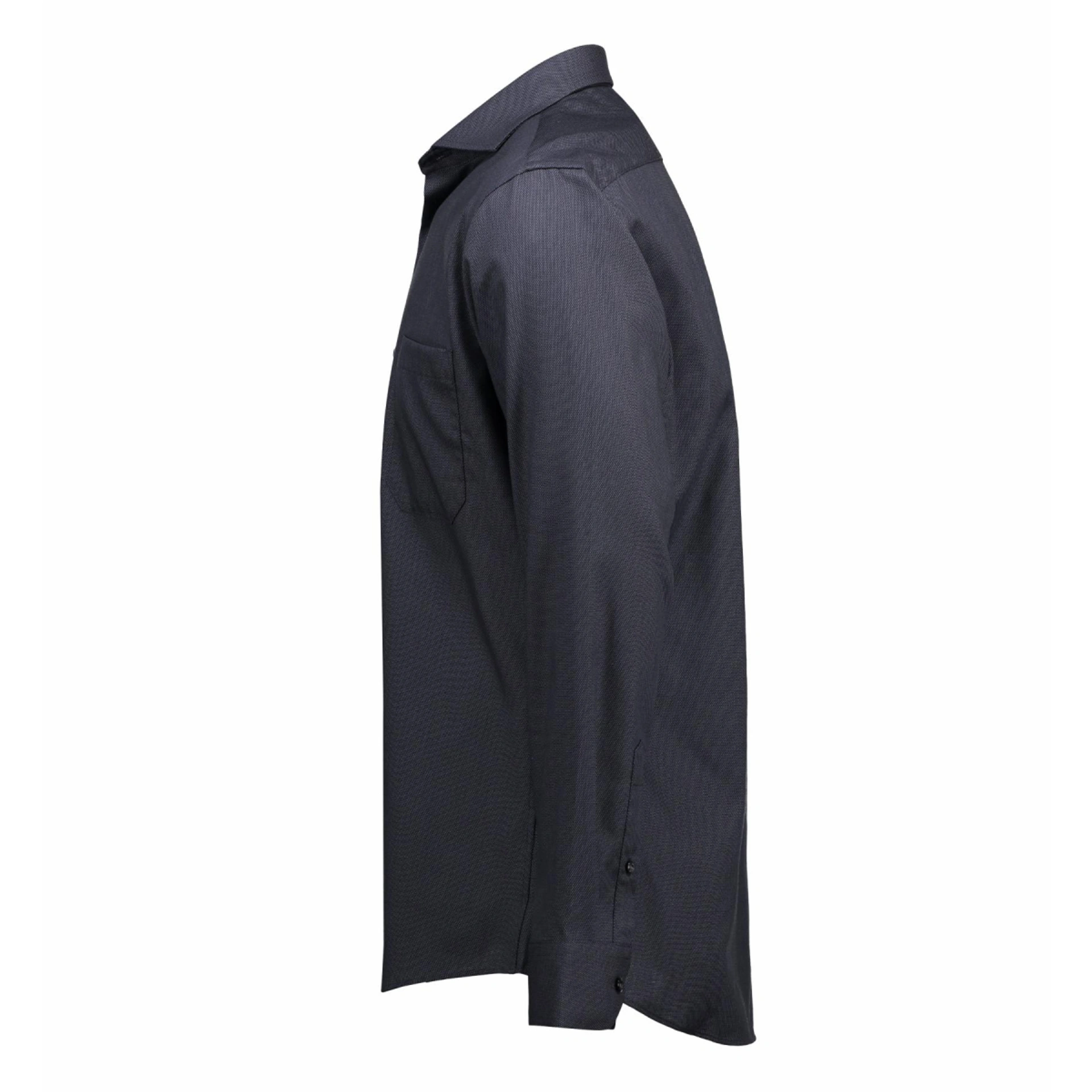 Сорочка чоловіча Seven Seas Dobby Modern Fit - Вугільний / 3XL