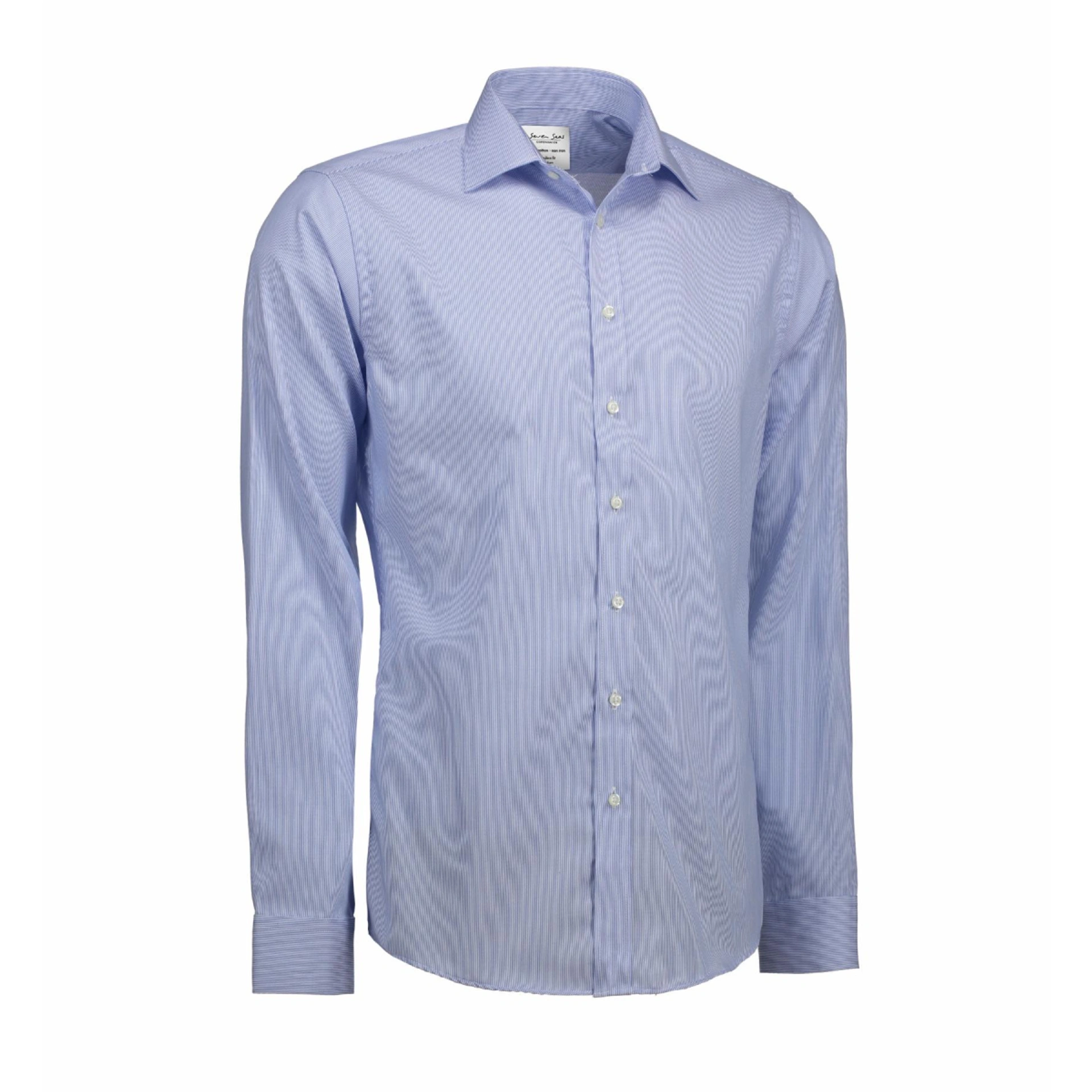 Сорочка чоловіча Seven Seas California Slim Fit - Світло-синій / L