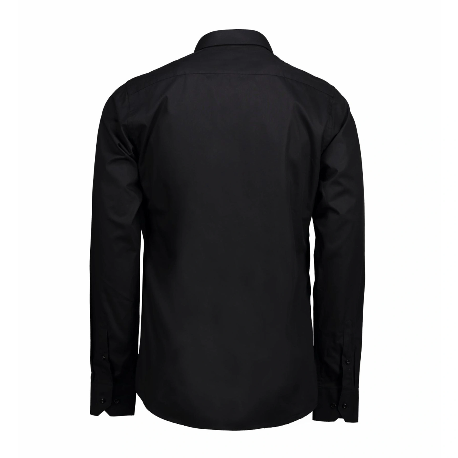 Сорочка чоловіча Seven Seas Poplin Slim Fit - Чорний / L