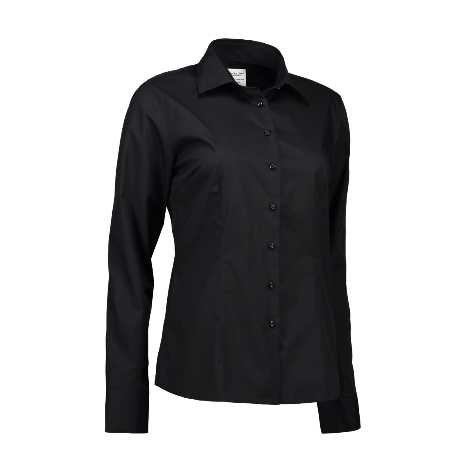 Сорочка жіноча Seven Seas Poplin Modern Fit - Чорний / 3XL