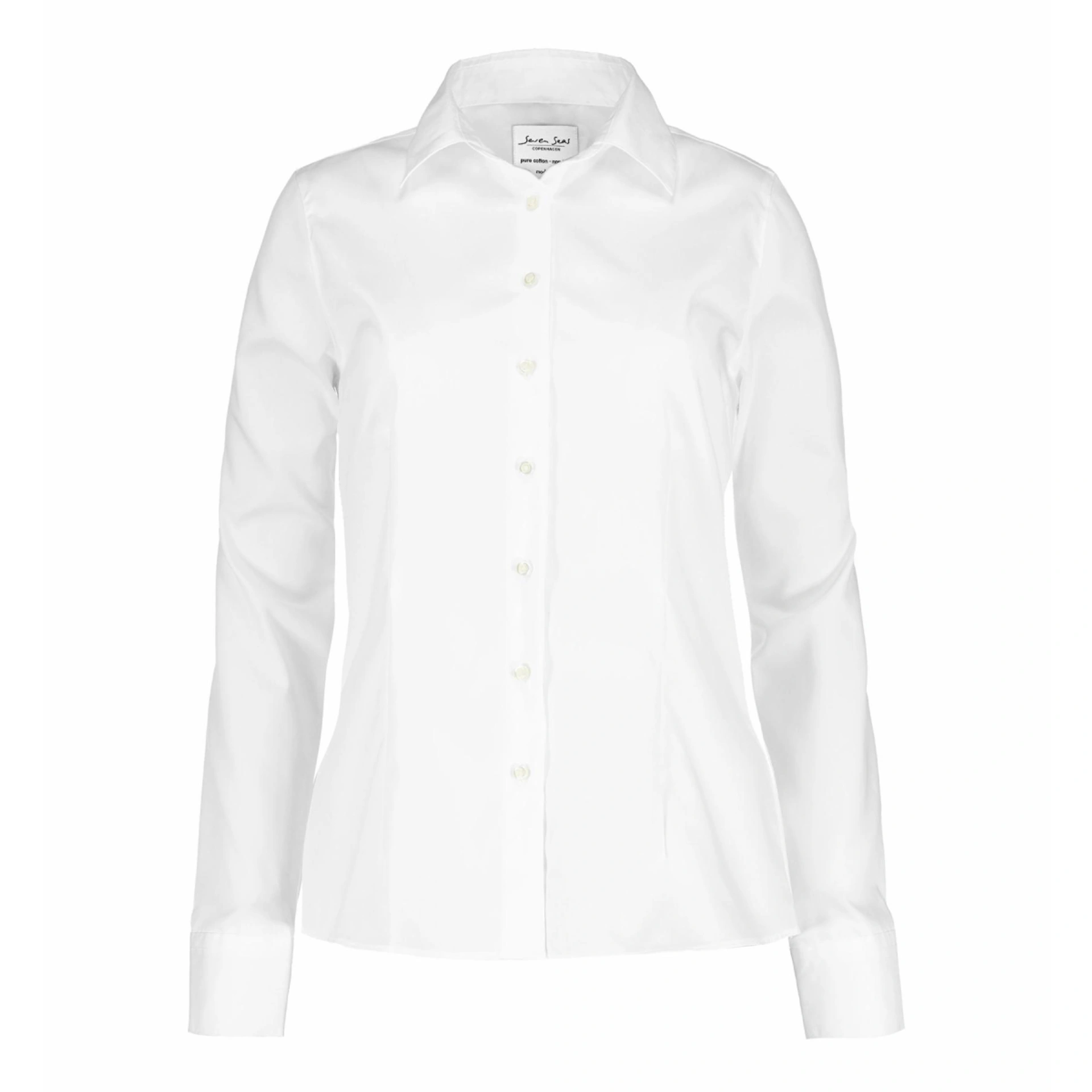 Сорочка жіноча Seven Seas Fine Twill Modern fit - Білий / 3XL