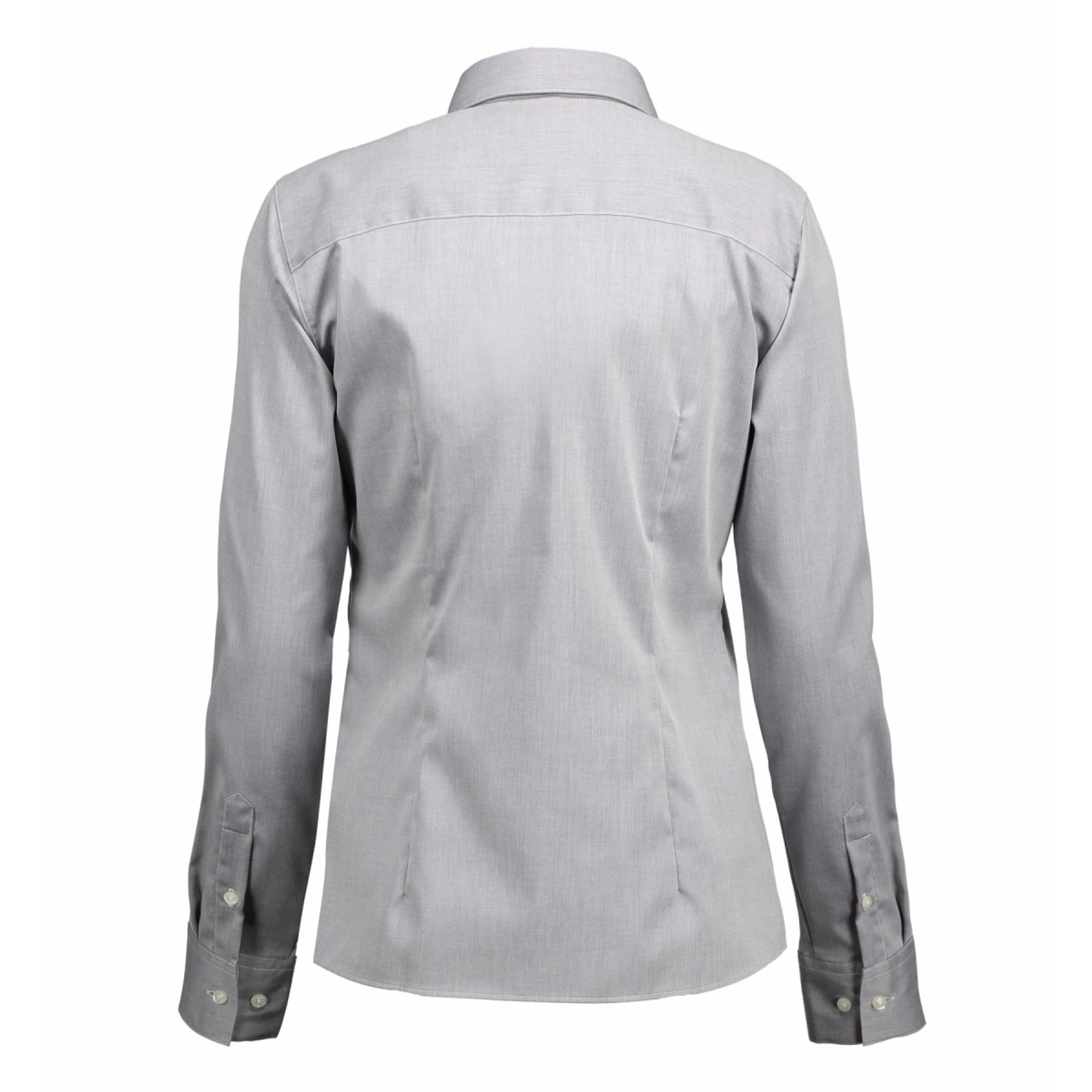 Сорочка жіноча Seven Seas Fine Twill Modern fit - Сріблясто-сірий / 3XL