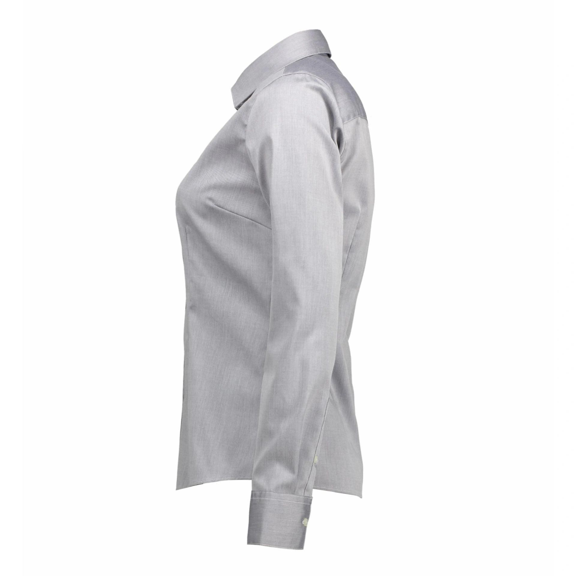 Сорочка жіноча Seven Seas Fine Twill Modern fit - Сріблясто-сірий / 3XL