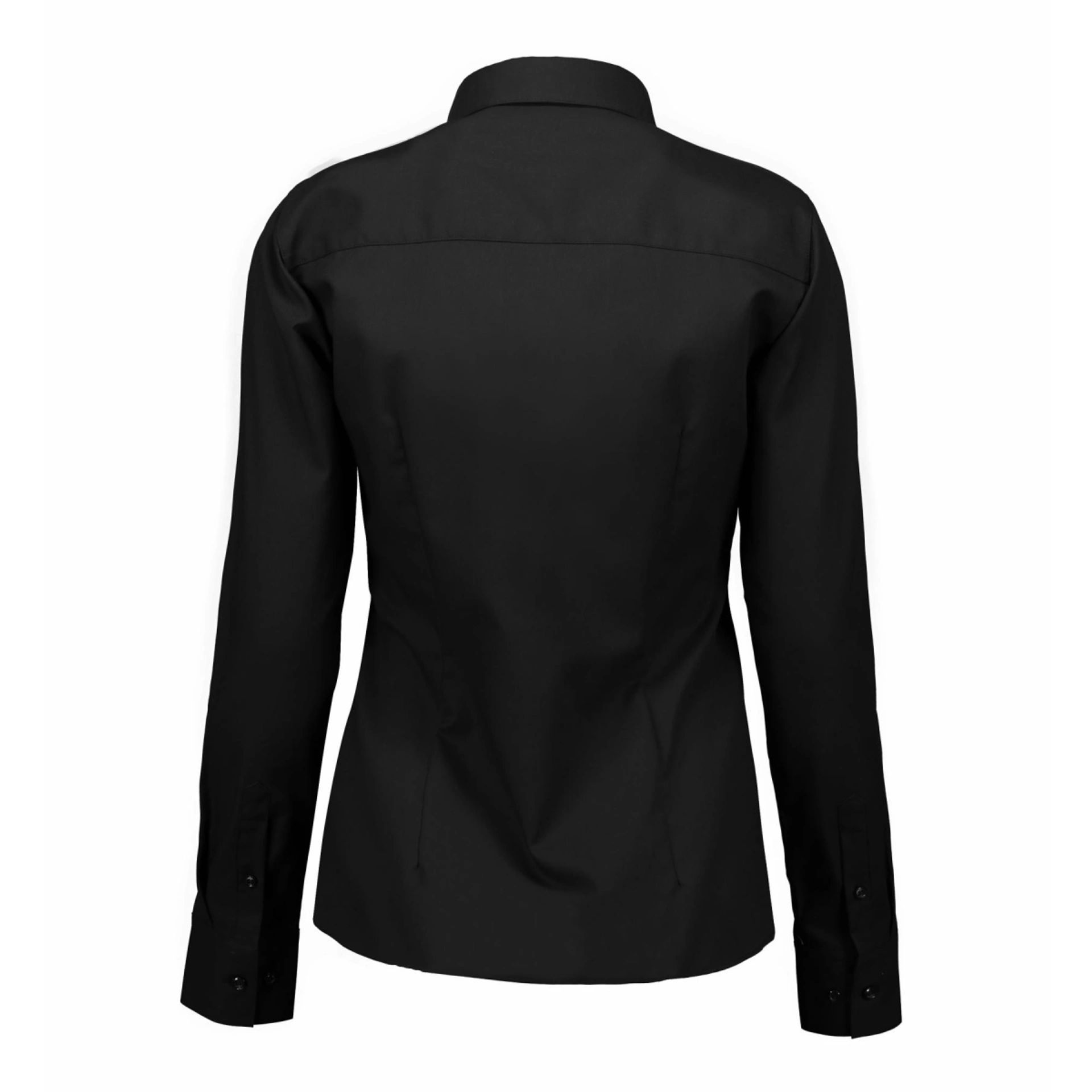 Сорочка жіноча Seven Seas Fine Twill Modern fit - Чорний / 3XL