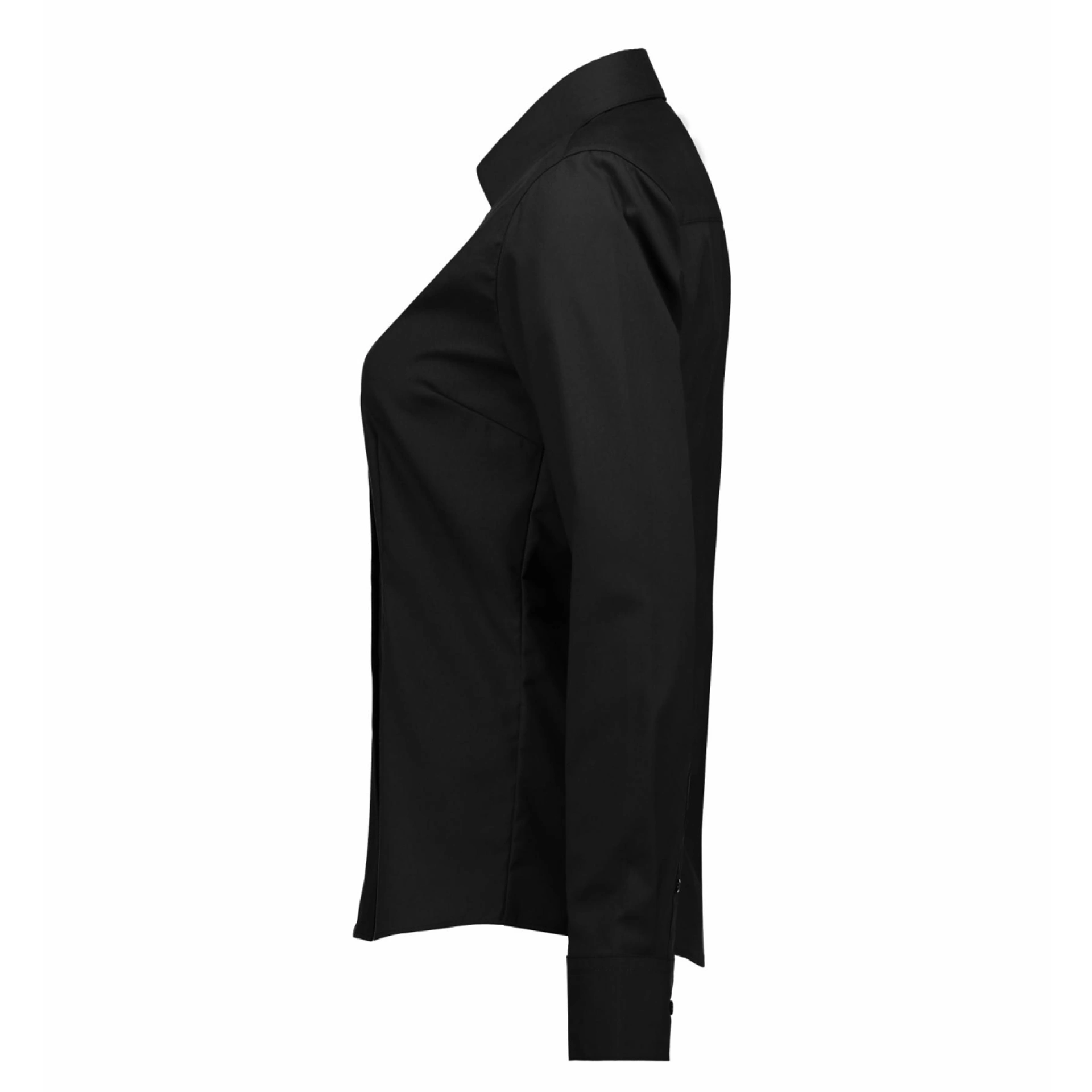 Сорочка жіноча Seven Seas Fine Twill Modern fit - Чорний / 3XL