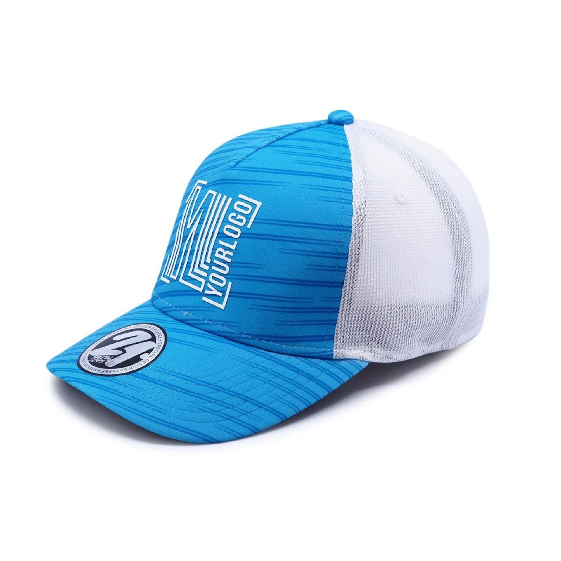 Кепка coFEE Trucker sublimation - Блакитний / білий