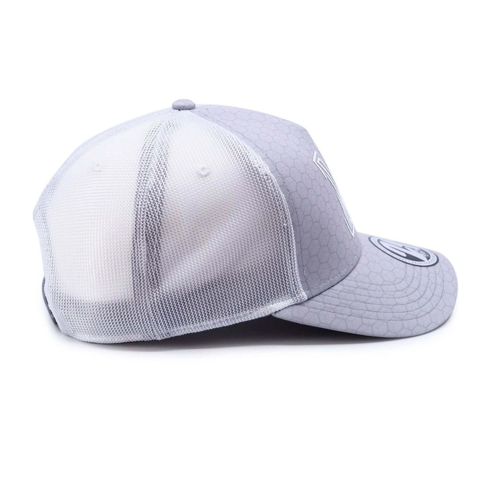 Кепка coFEE Trucker sublimation - Сірий / білий
