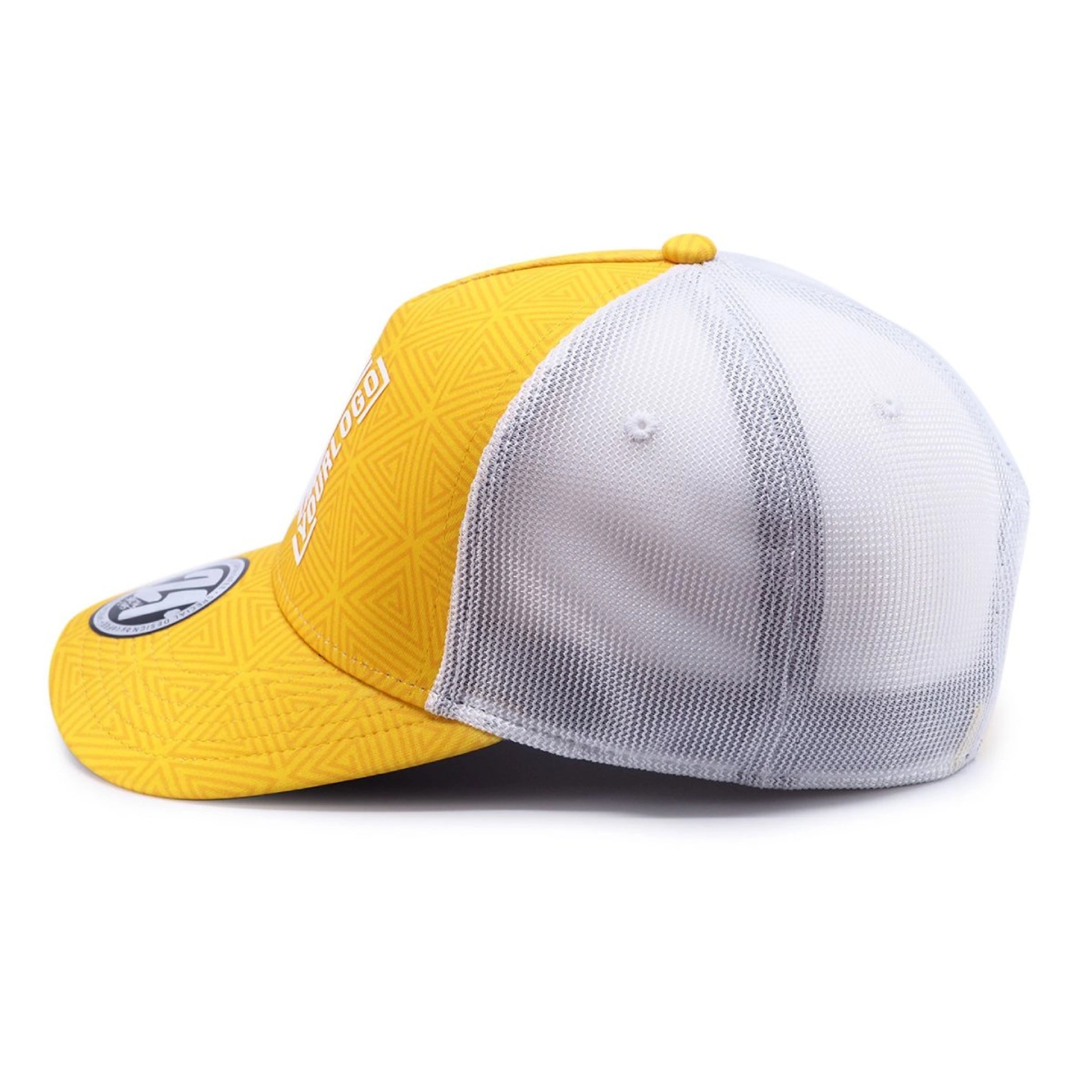 Кепка coFEE Trucker sublimation - Жовтий / білий