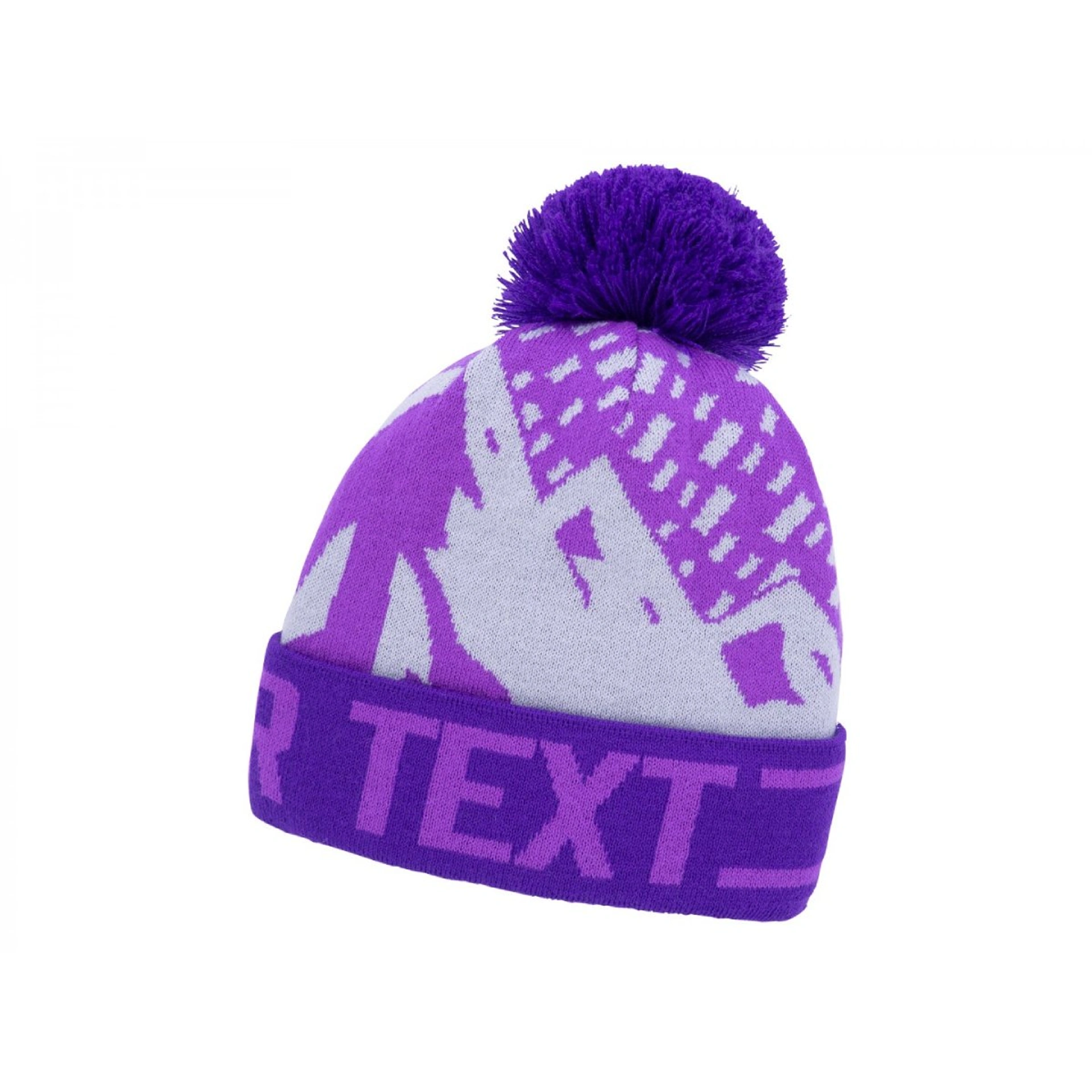 Шапка coFEE Fold - Фіолетовий