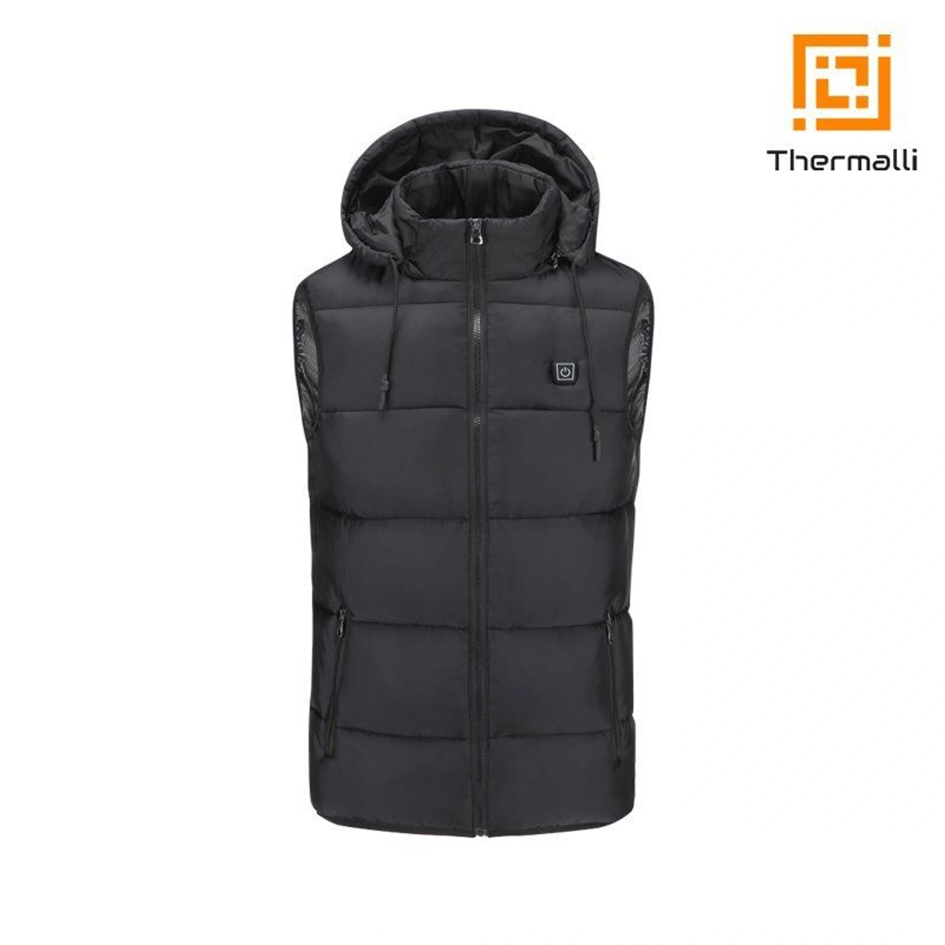 Жилет з підігрівом Thermalli Val Thorens - Чорний / L