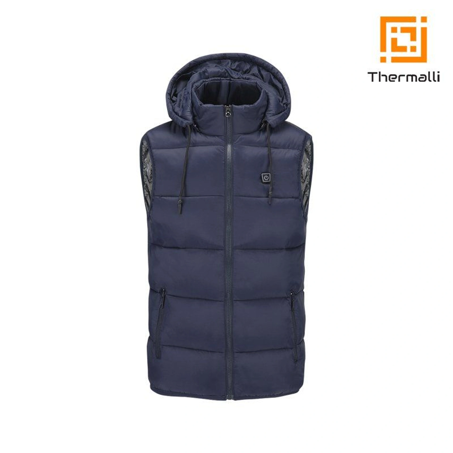 Жилет з підігрівом Thermalli Val Thorens - Темно-синій / M