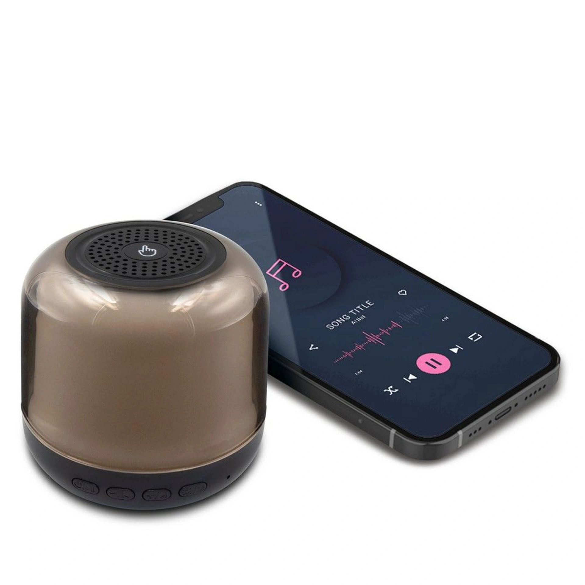 Портативна колонка Voyager Seamus 5W з RGB підсвічуванням - Чорний