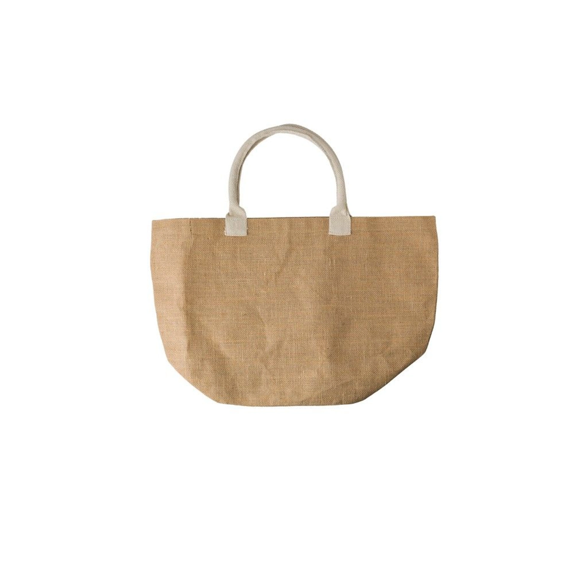 Сумка-шопер з короткими ручками Voyager Jute - Бежевий