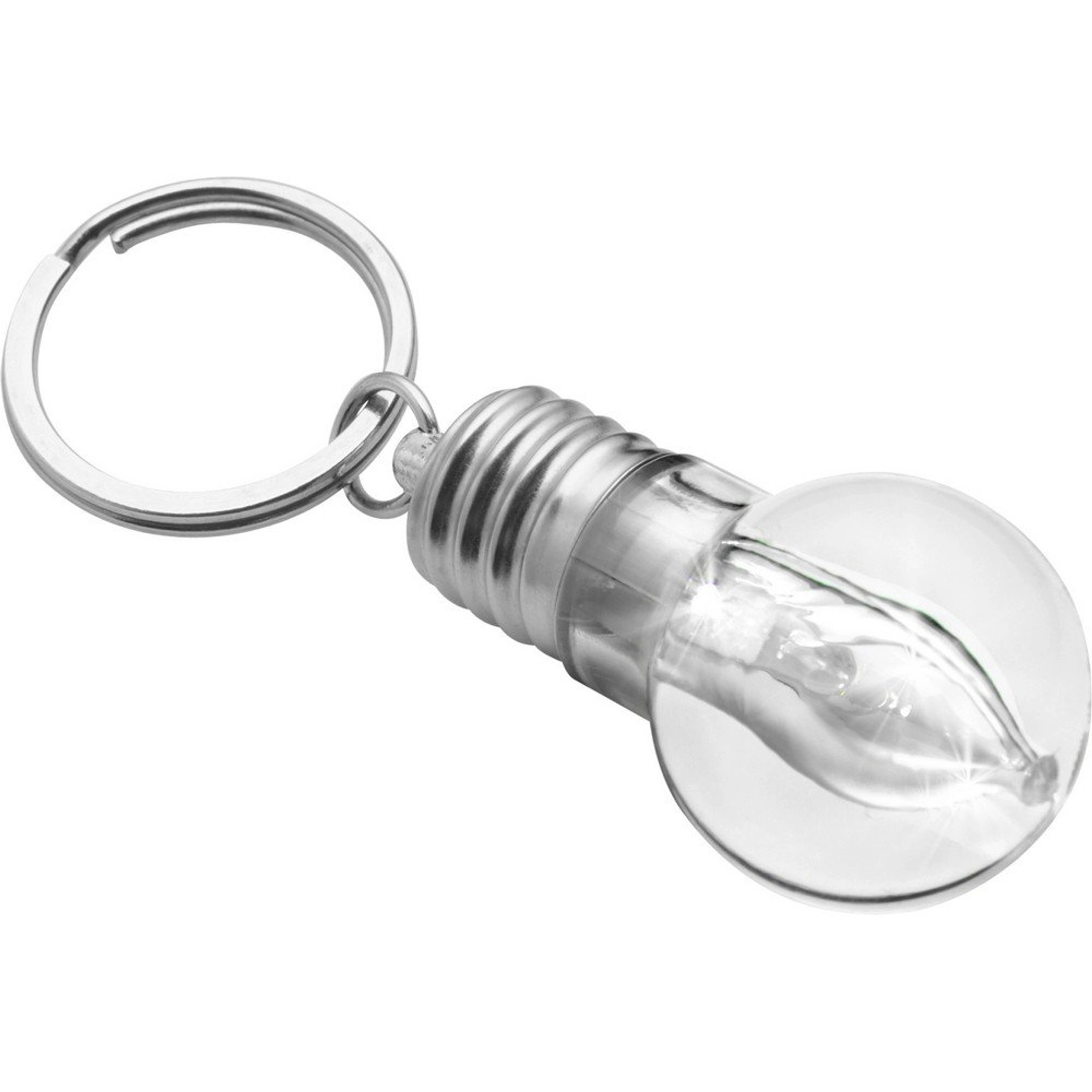 Брелок-лампочка Voyager Light bulb - Сріблястий
