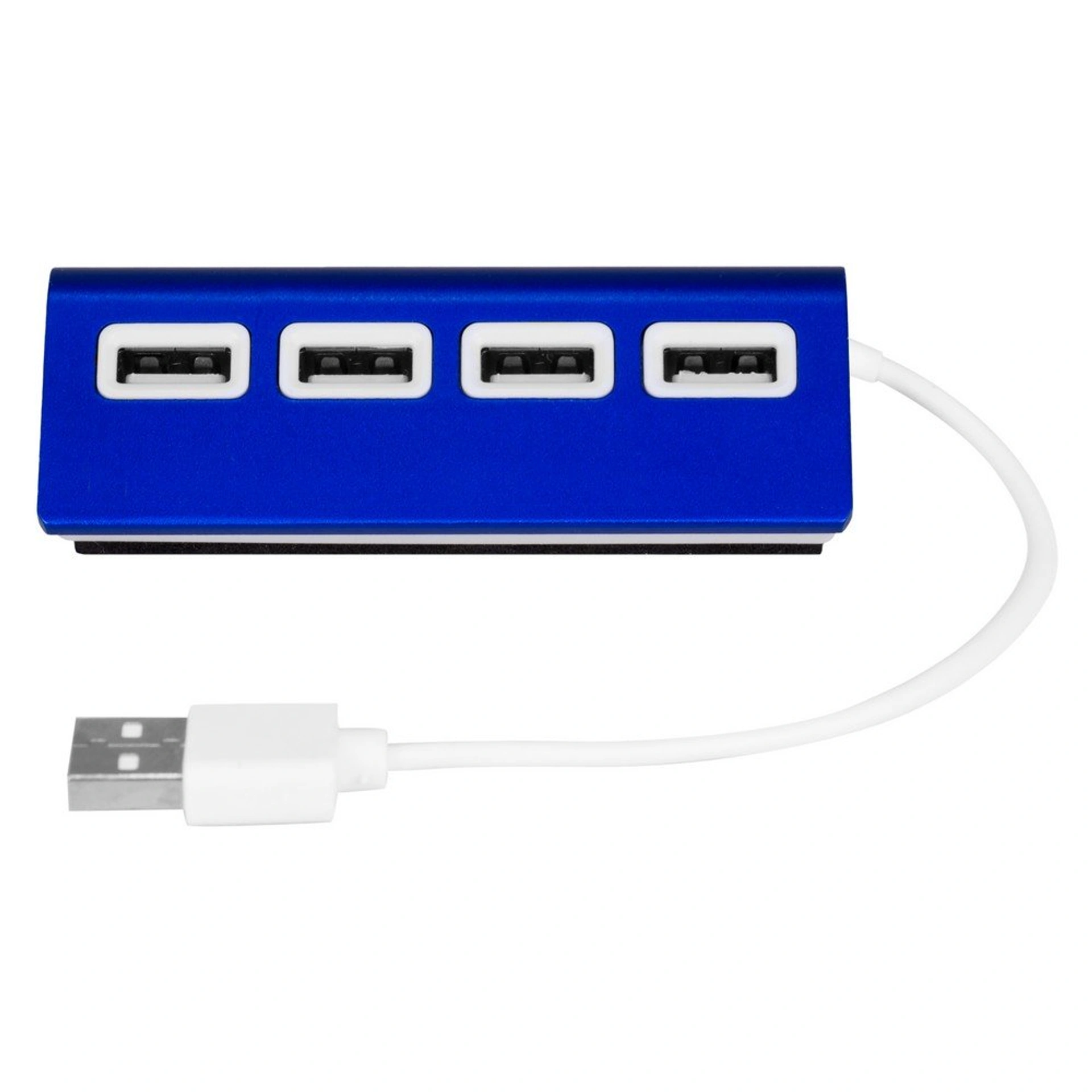 USB хаб 2.0 на 4 порти Voyager Fletcher - Кобальт