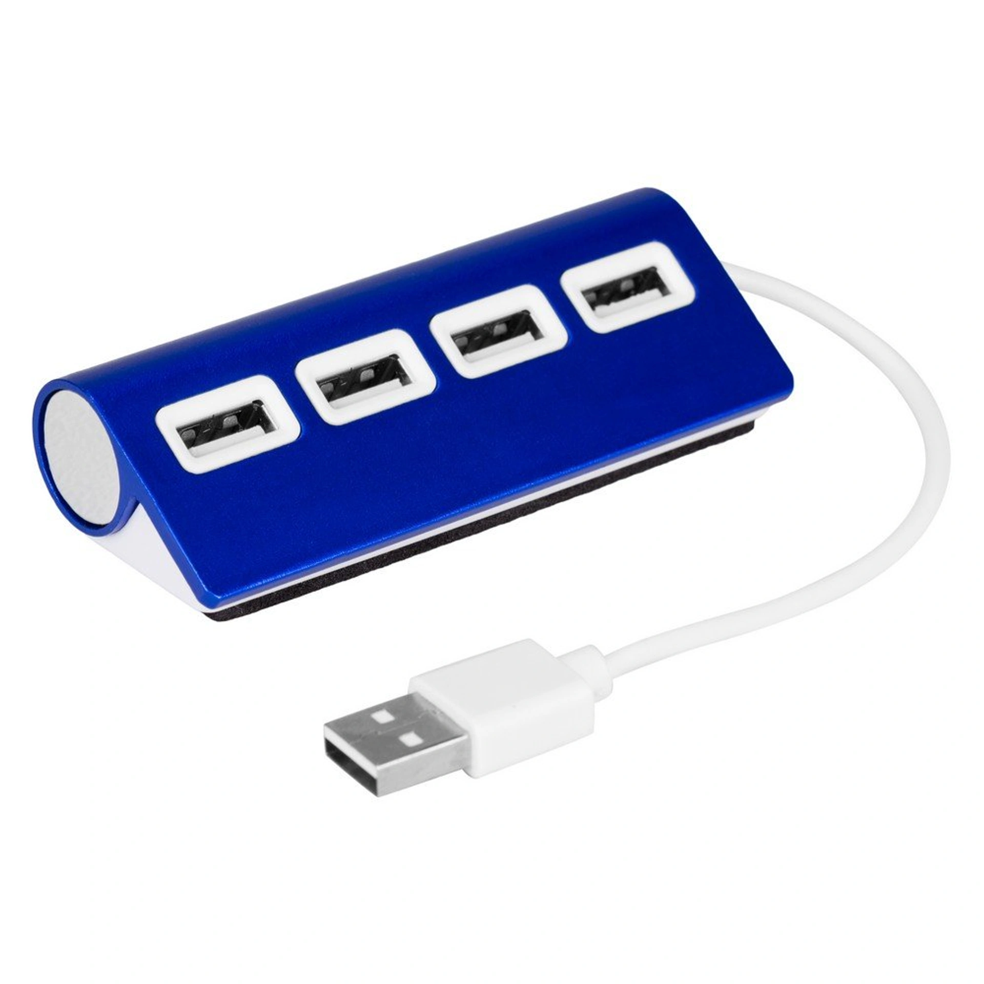 USB хаб 2.0 на 4 порти Voyager Fletcher - Кобальт