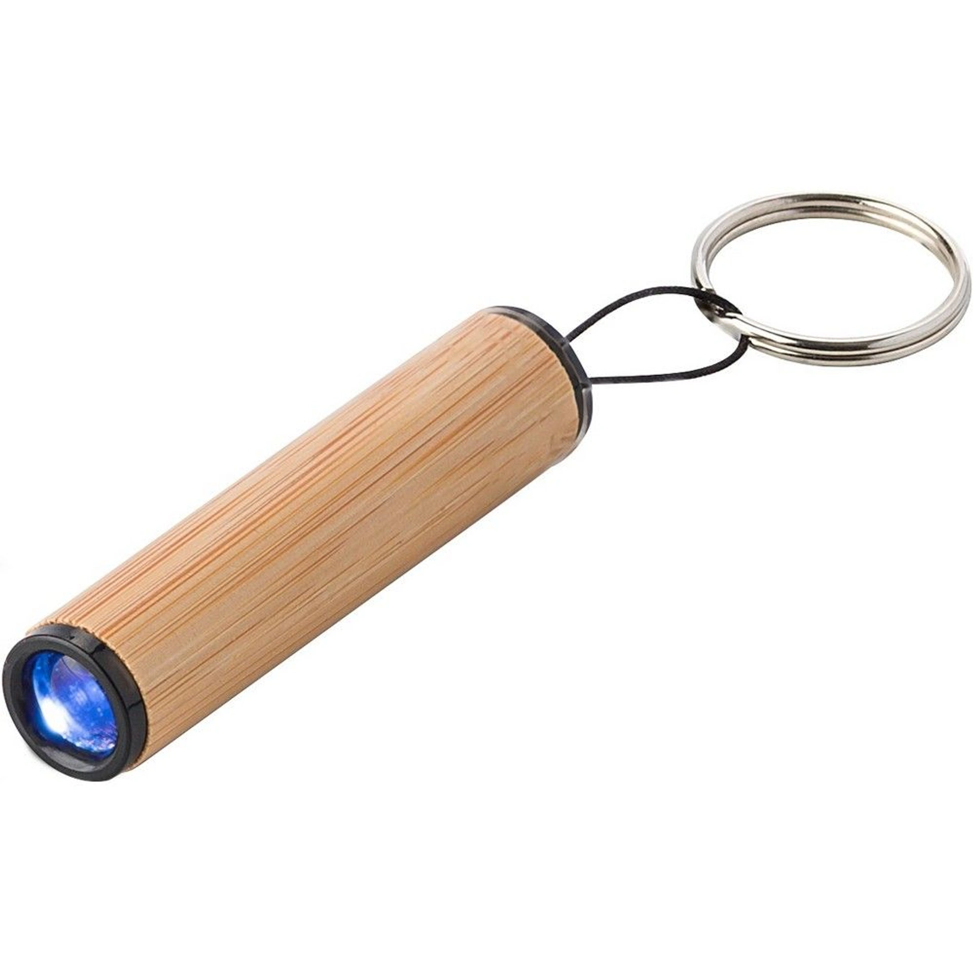 Ліхтарик-брелок Voyager Bamboo LED - Натуральний