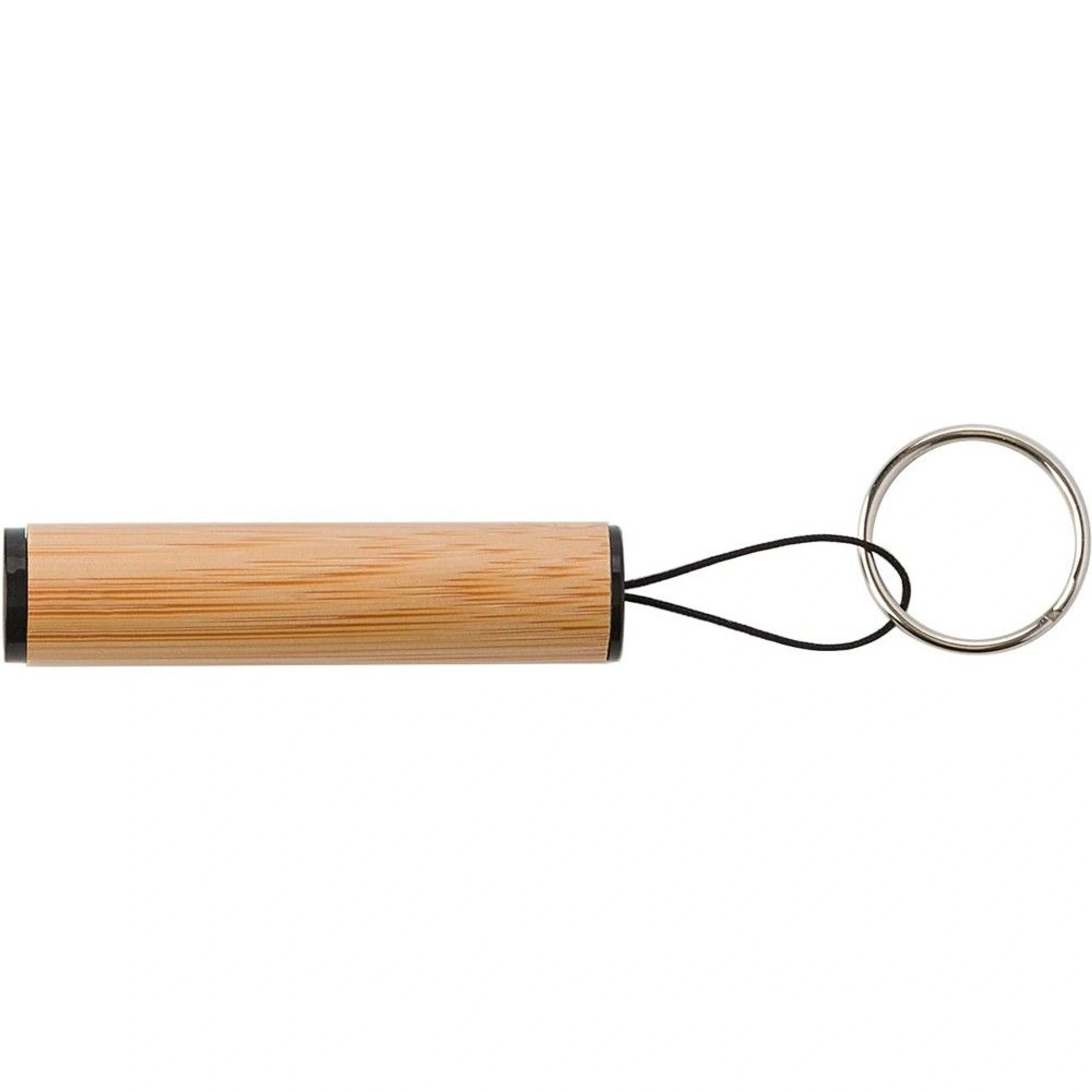 Ліхтарик-брелок Voyager Bamboo LED - Натуральний