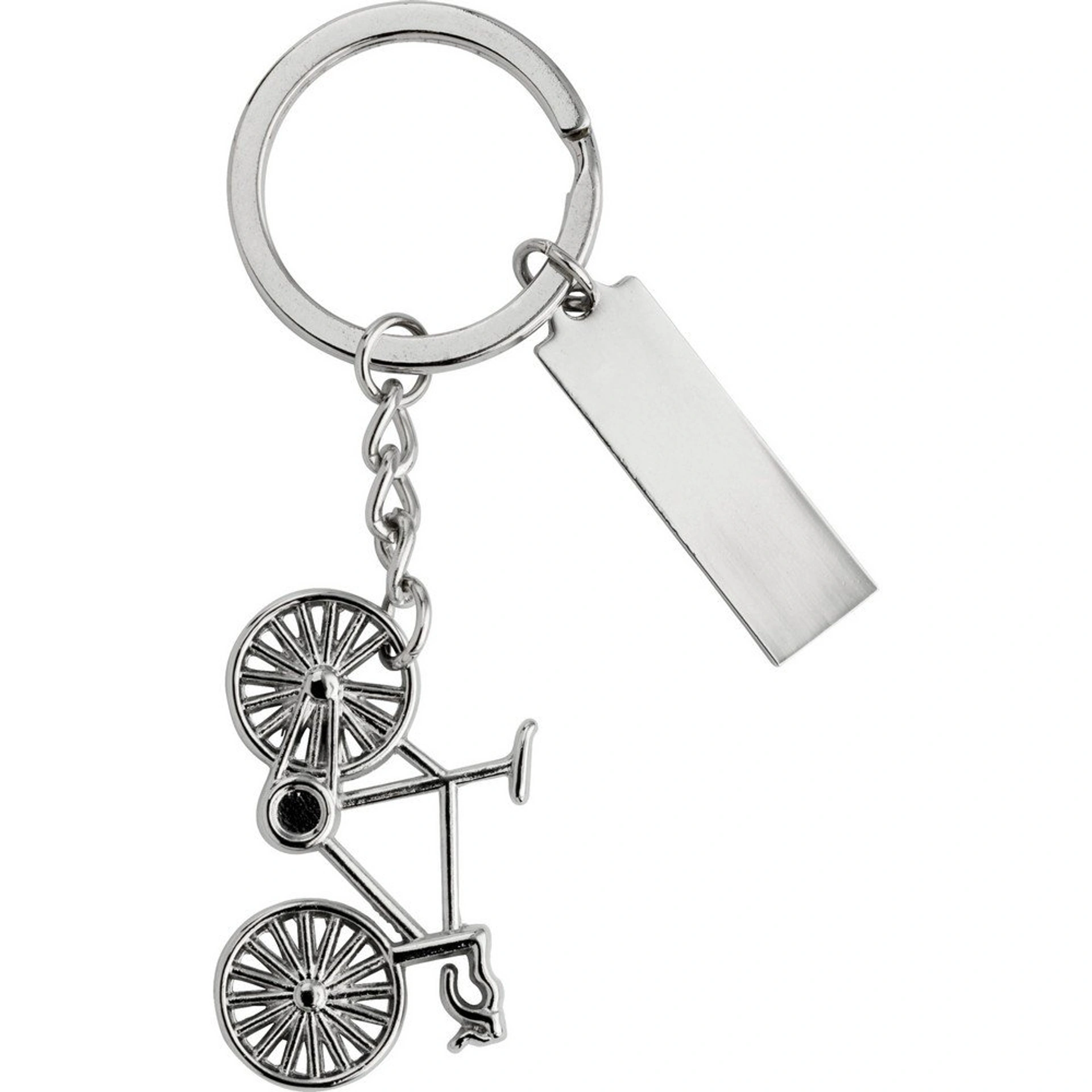 Брелок Voyager Bicycle, 2 шт - Сріблястий
