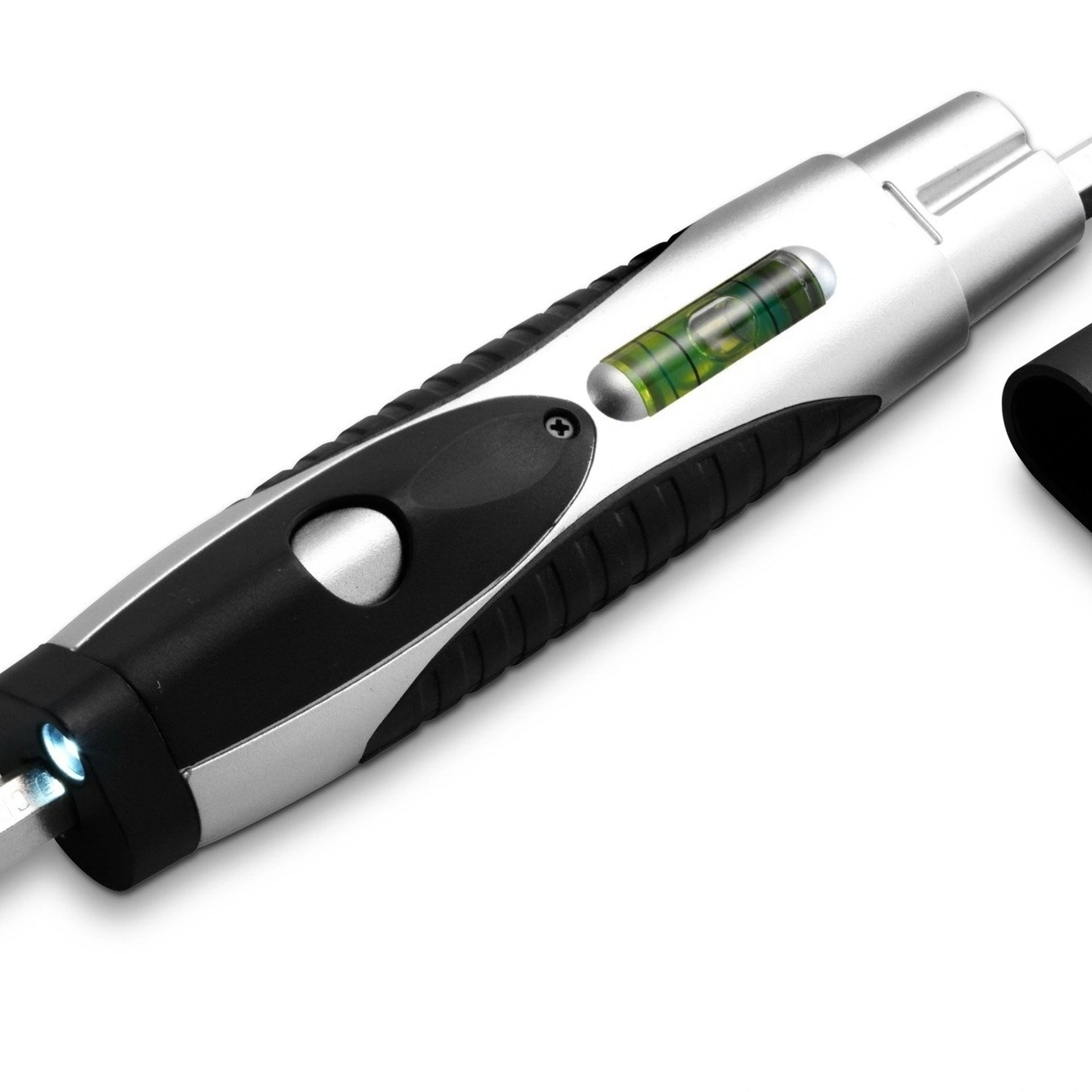 Мультитул 3в1 Voyager, 140 мм, з LED підсвічуванням - Чорний