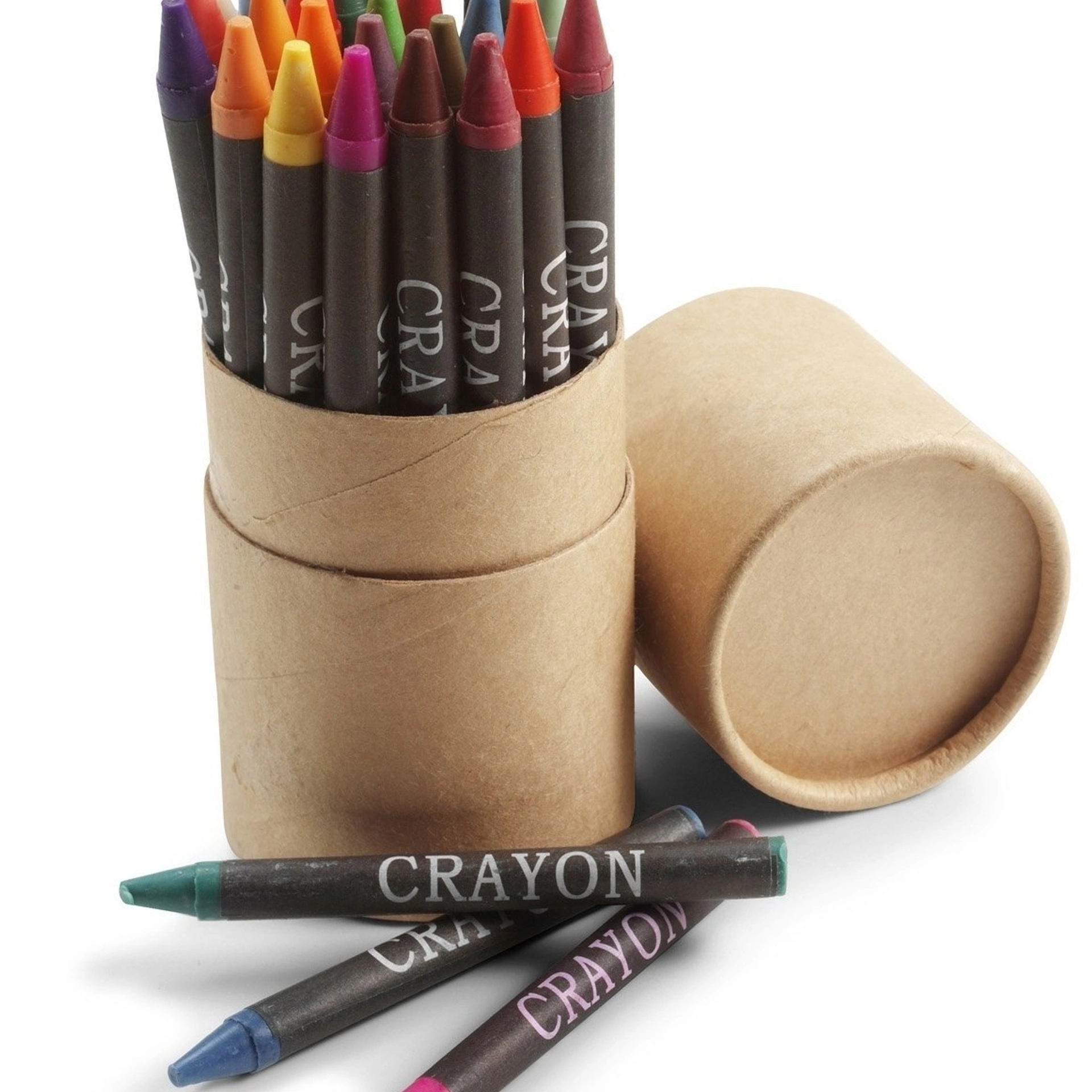 Олівці кольорові Voyager Crayon, 30 шт - Натуральний