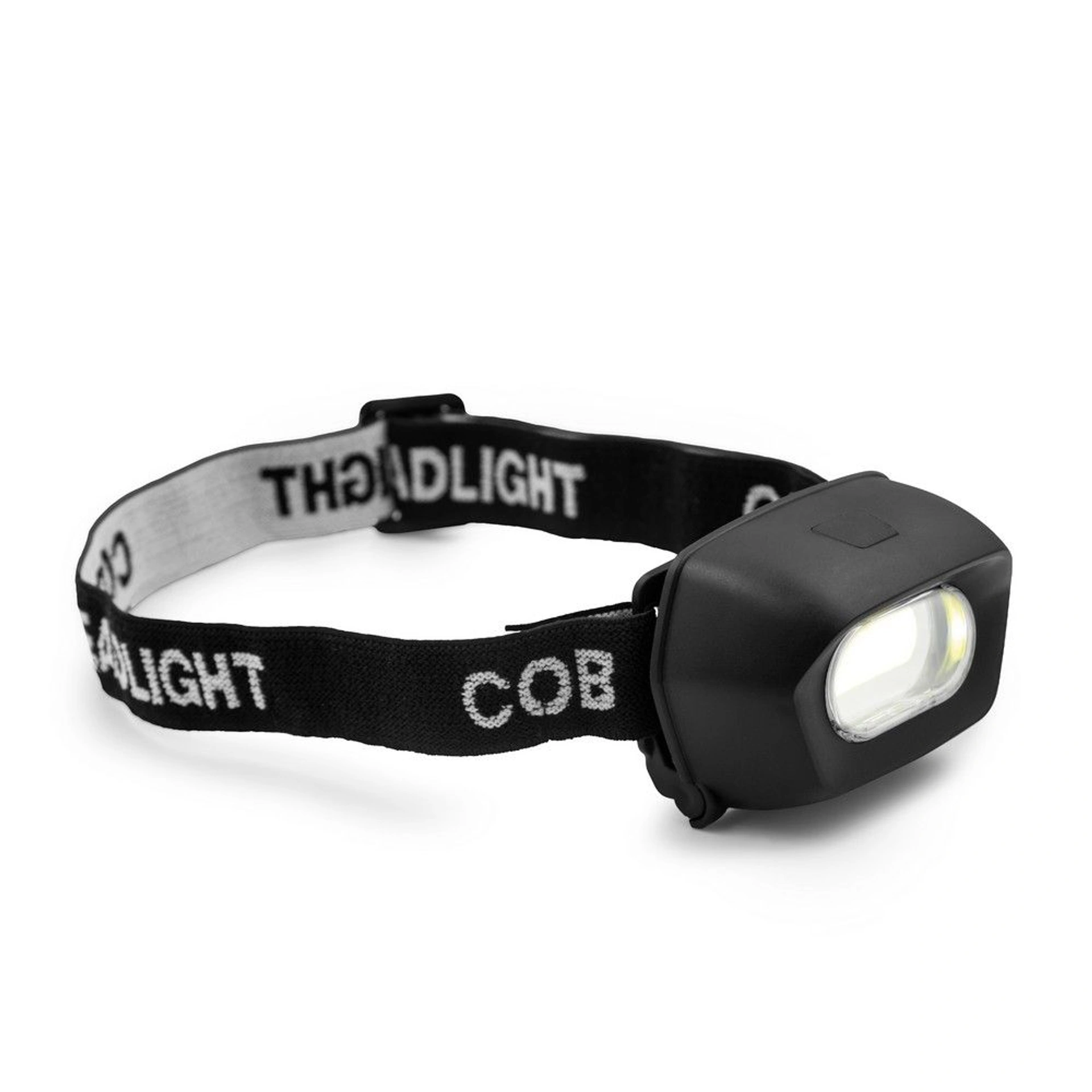 Ліхтарик налобний Voyager Pauline з COB light - Чорний