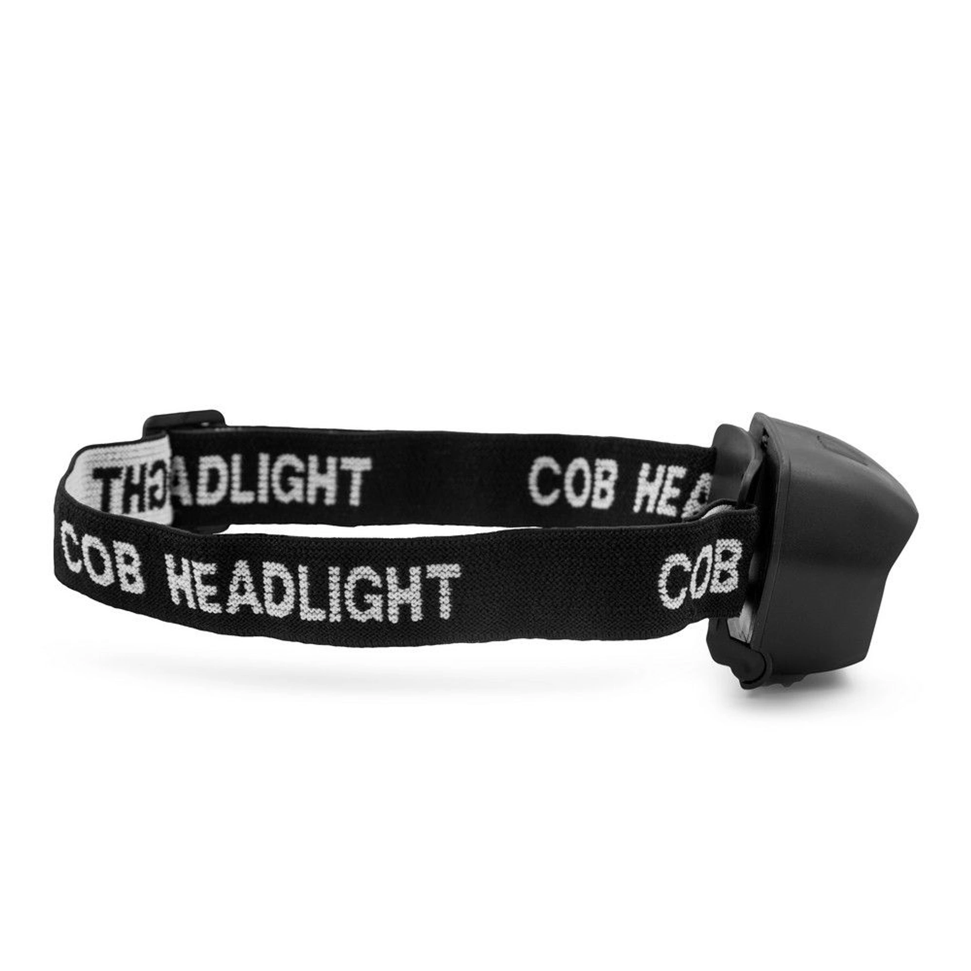 Ліхтарик налобний Voyager Pauline з COB light - Чорний