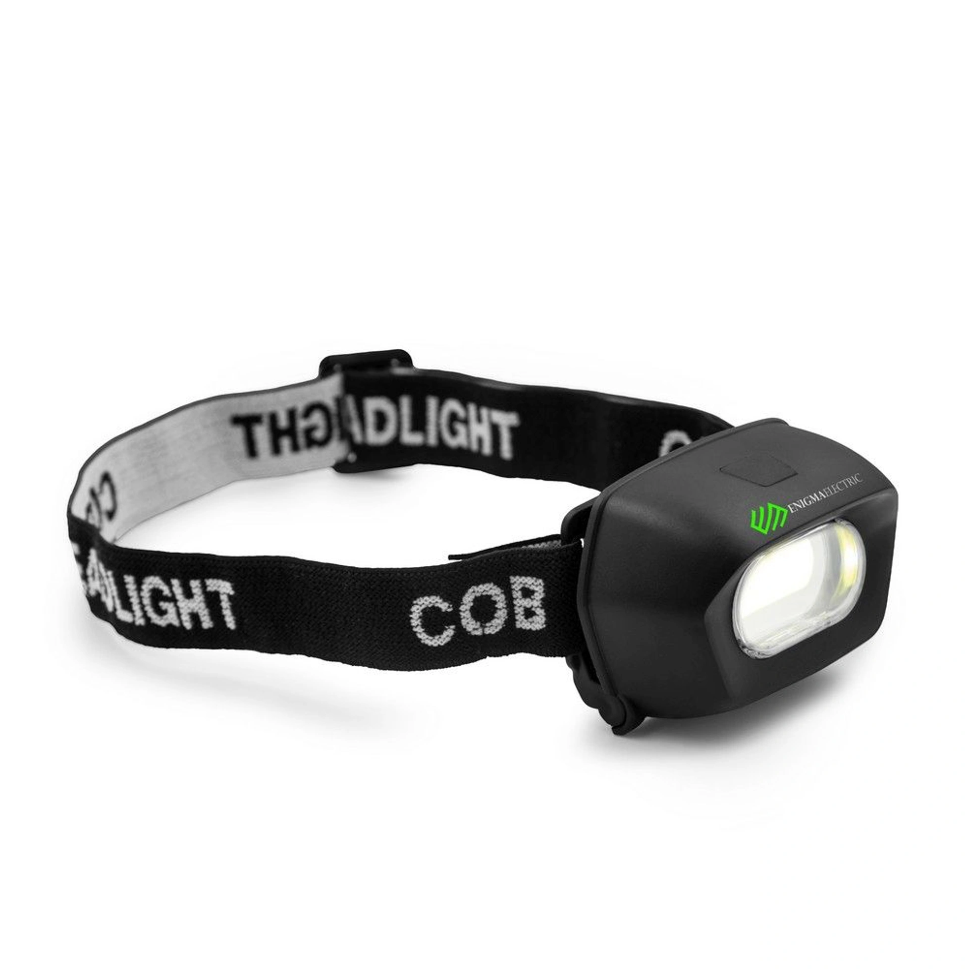 Ліхтарик налобний Voyager Pauline з COB light - Чорний