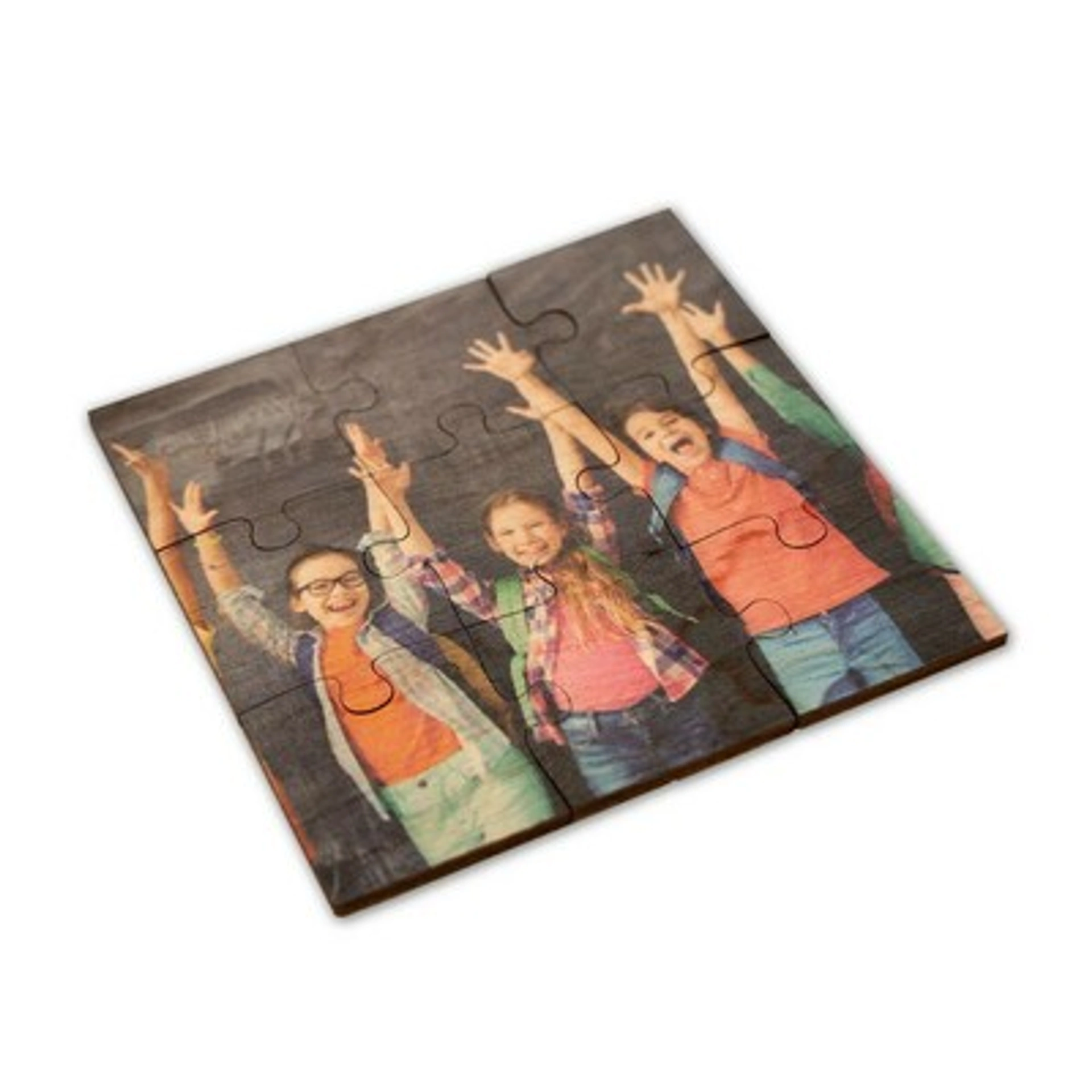 Підставка під чашку Voyager puzzle Oberon - Коричневий