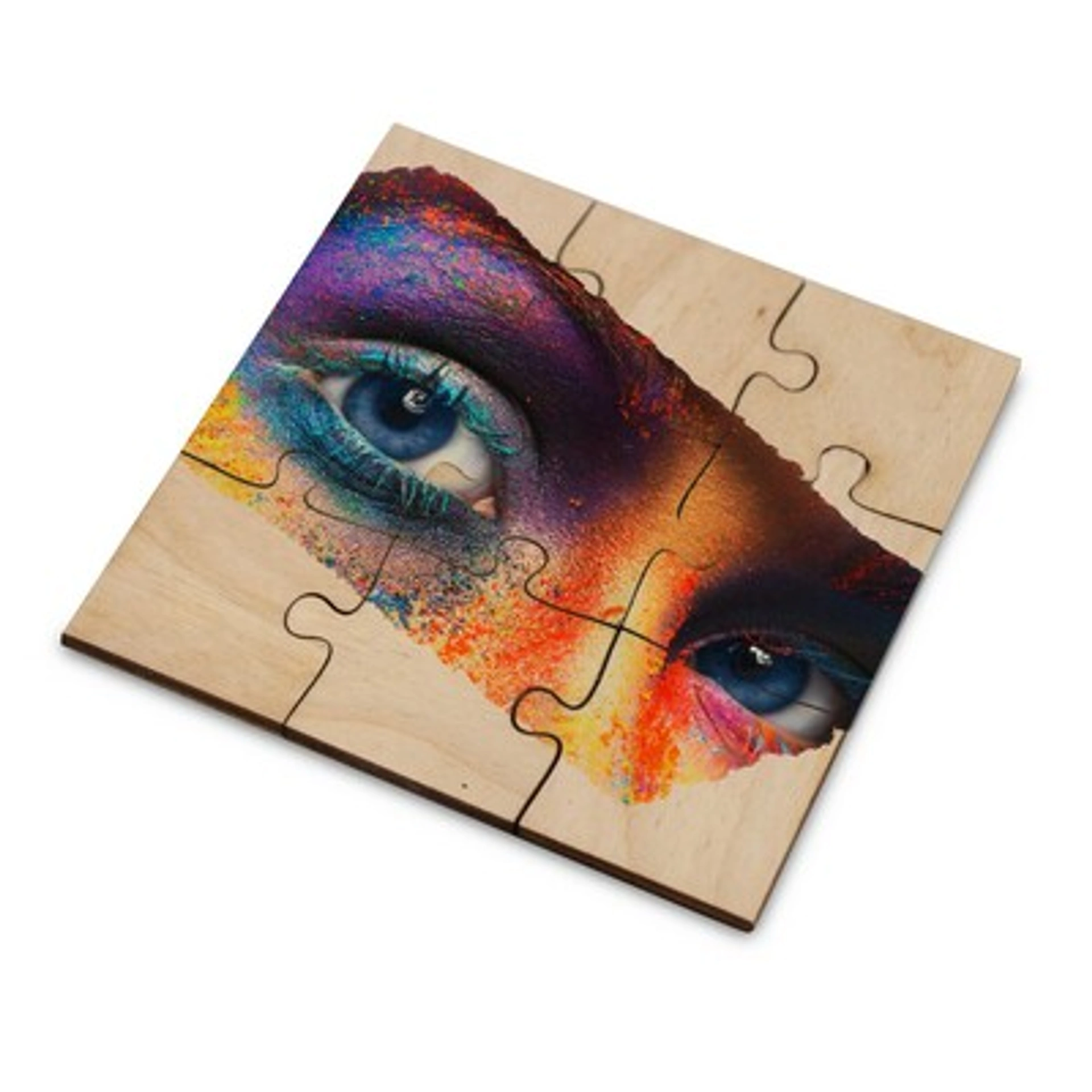 Підставка під чашку Voyager puzzle Oberon - Коричневий