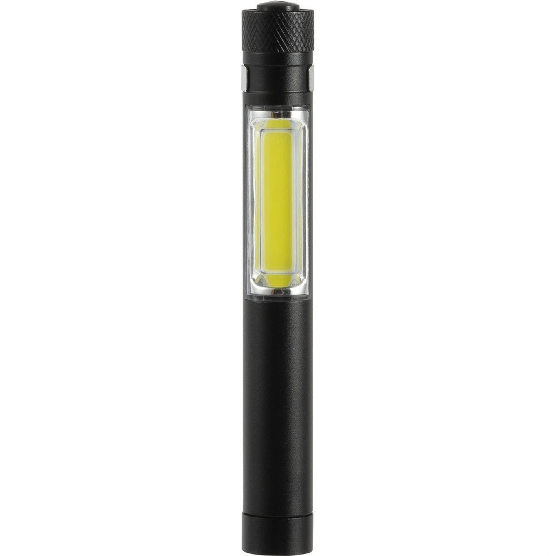Ліхтарик Voyager LED з боковим COB light у формі ручки - Чорний