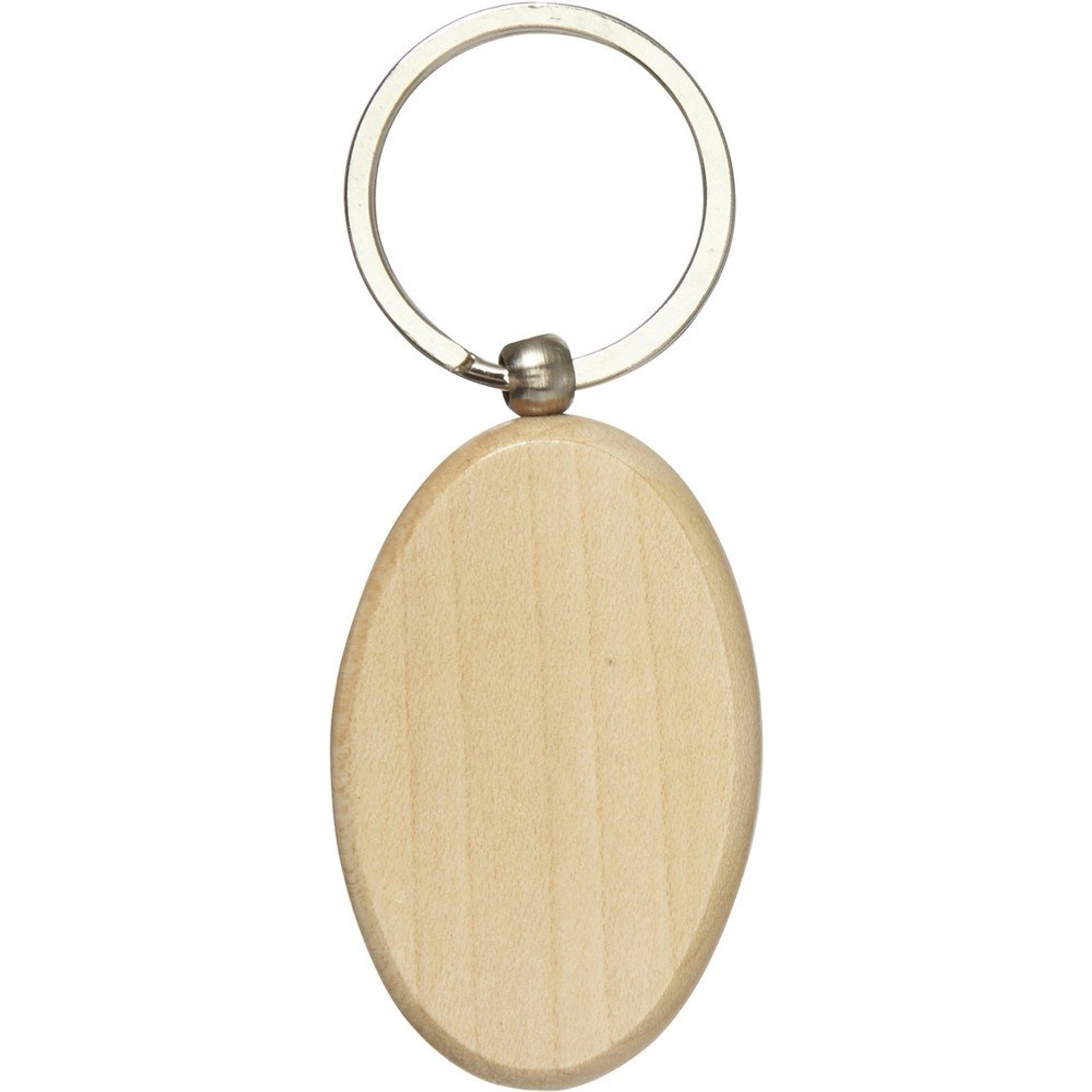 Брелок Voyager Oval wooden - Коричневий