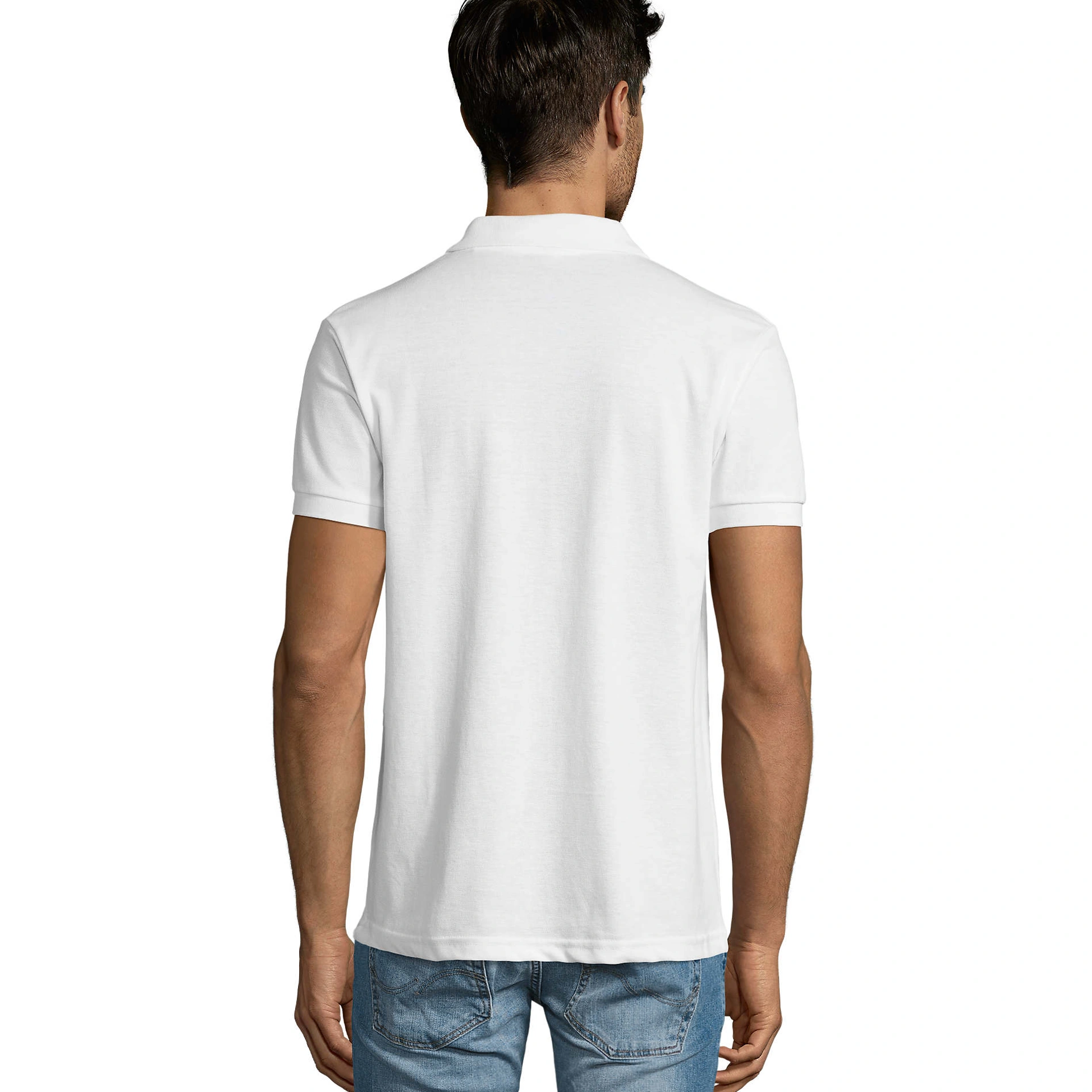Футболка поло чоловіча SOL'S Prime - Білий / 3XL