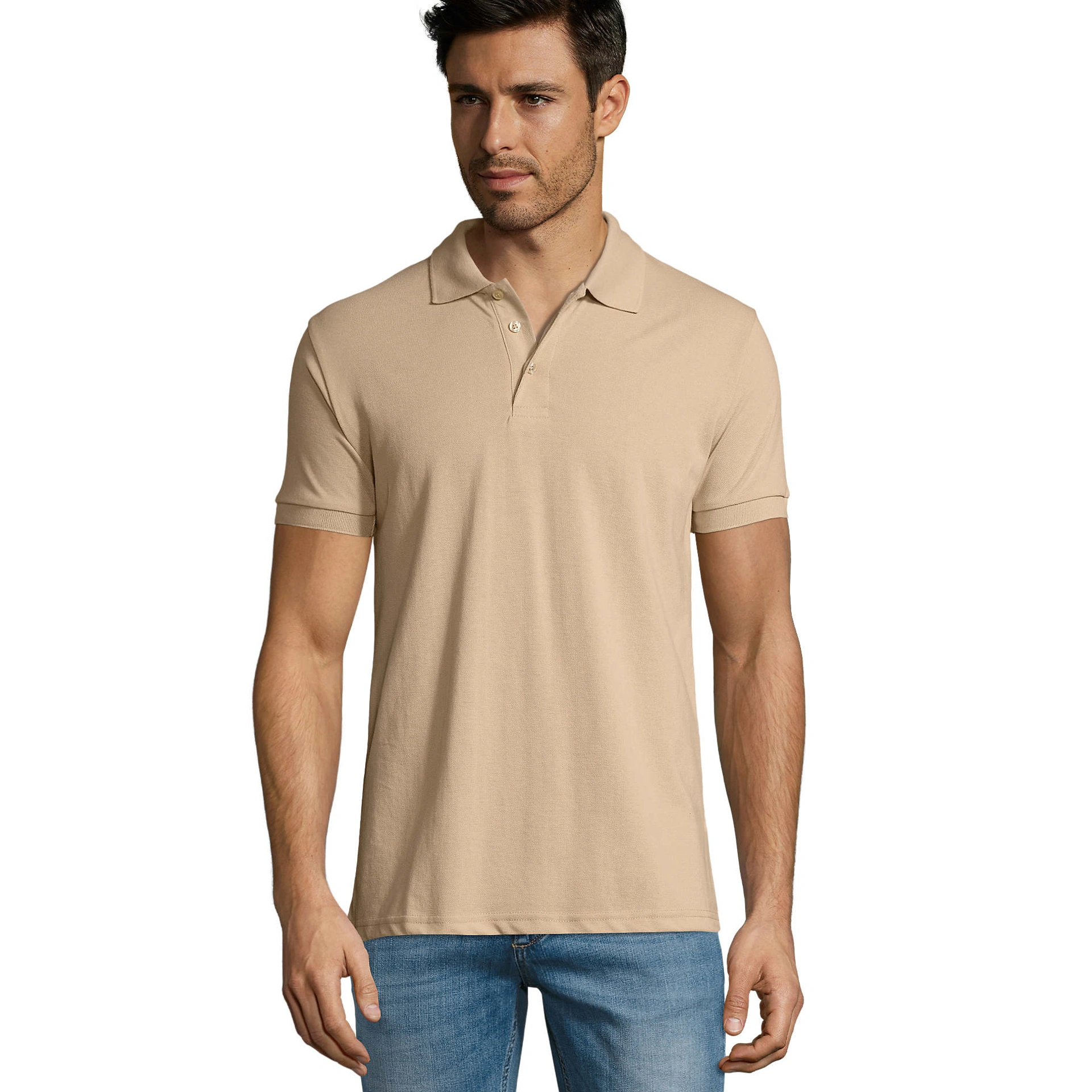 Футболка поло чоловіча SOL'S Prime - Пісочний / 3XL
