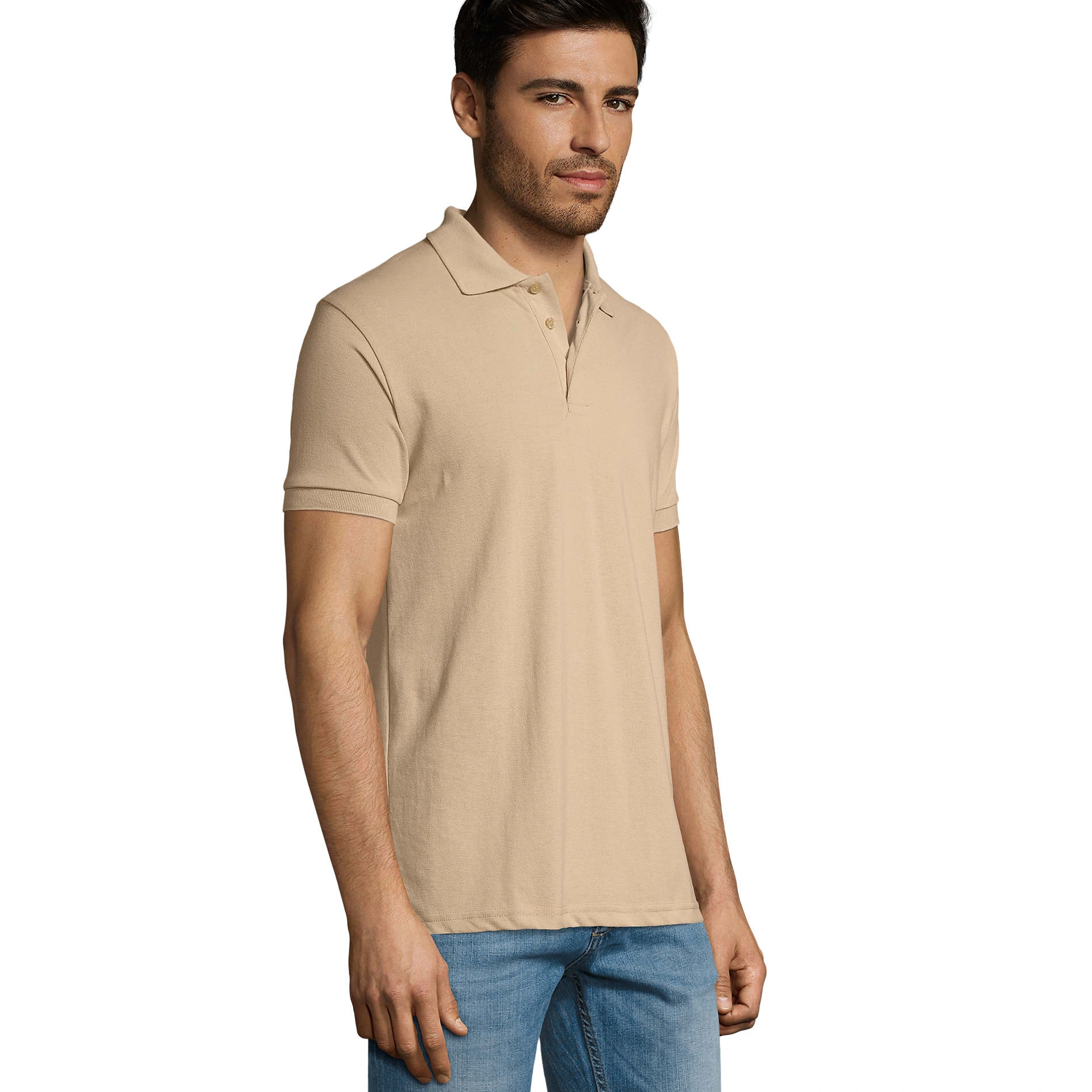 Футболка поло чоловіча SOL'S Prime - Пісочний / 3XL