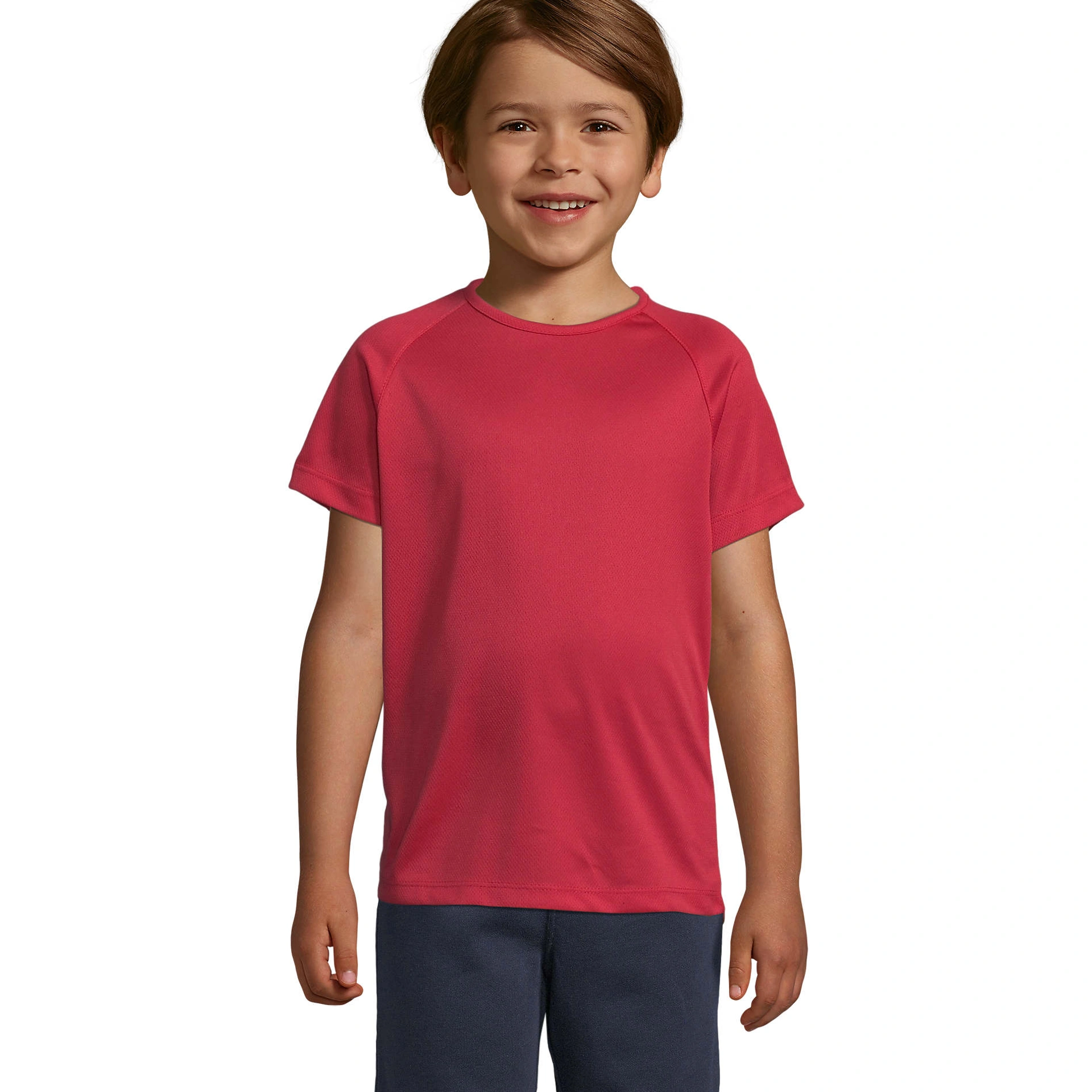 Футболка спортивна дитяча SOL'S Sporty - Червоний / 6Y