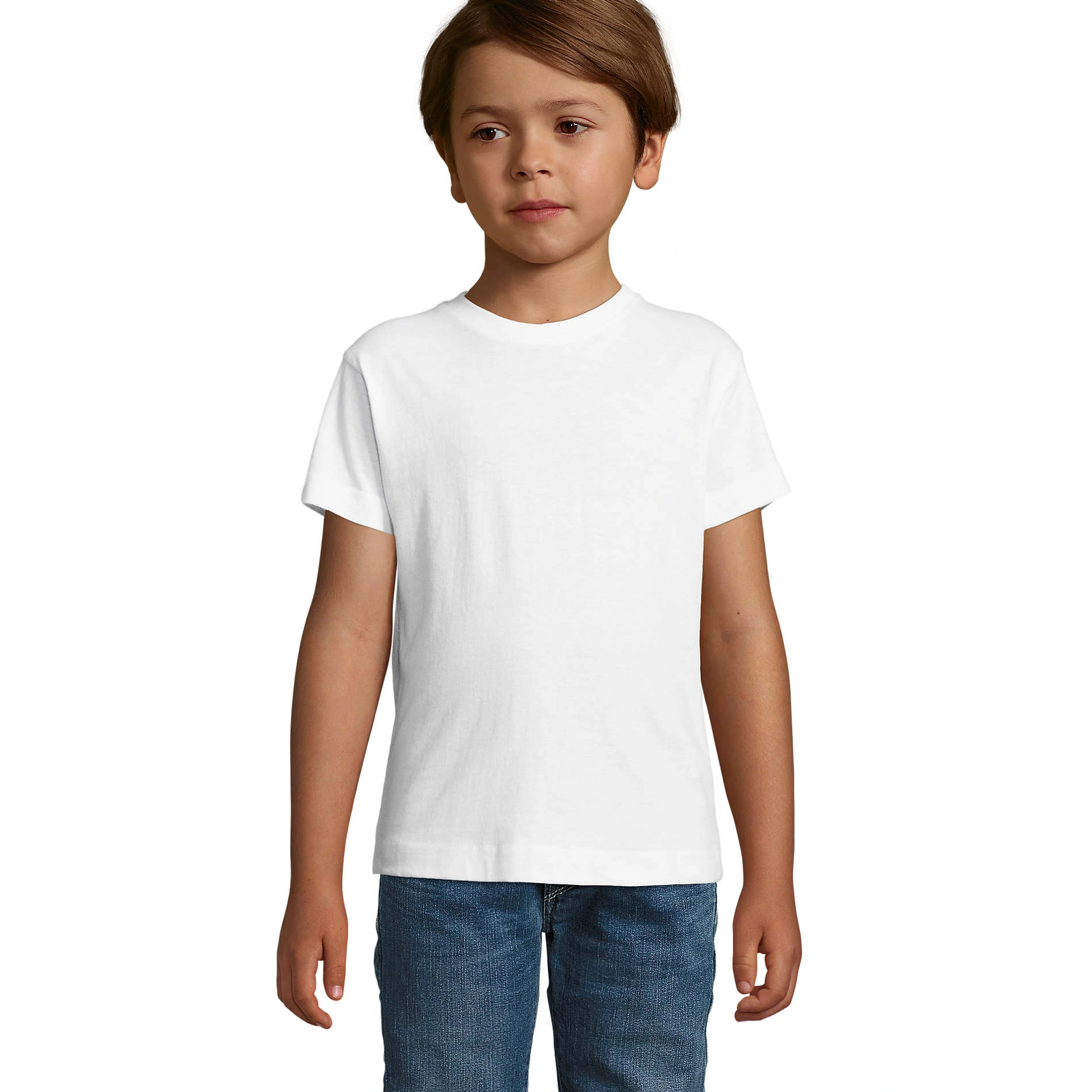 Футболка дитяча SOL'S Regent Fit - Білий / 2Y