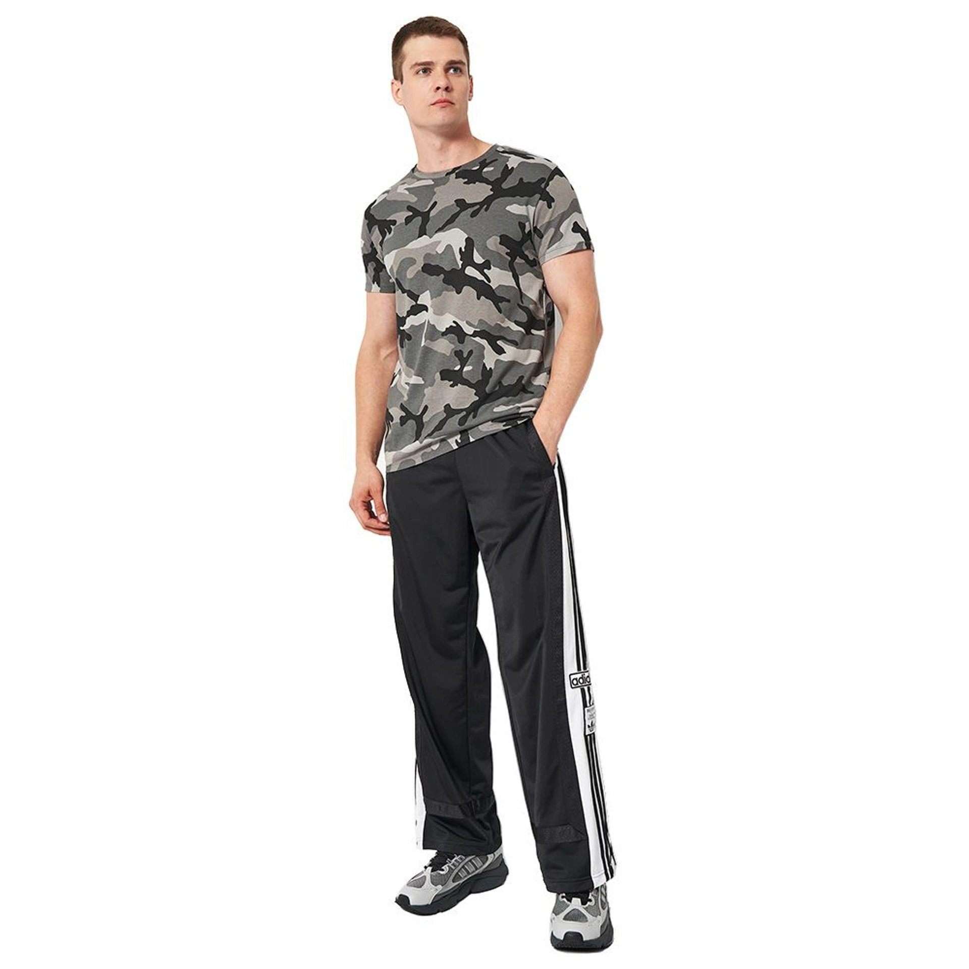 Футболка чоловіча SOL'S Camo - Камуфляж сірий / L