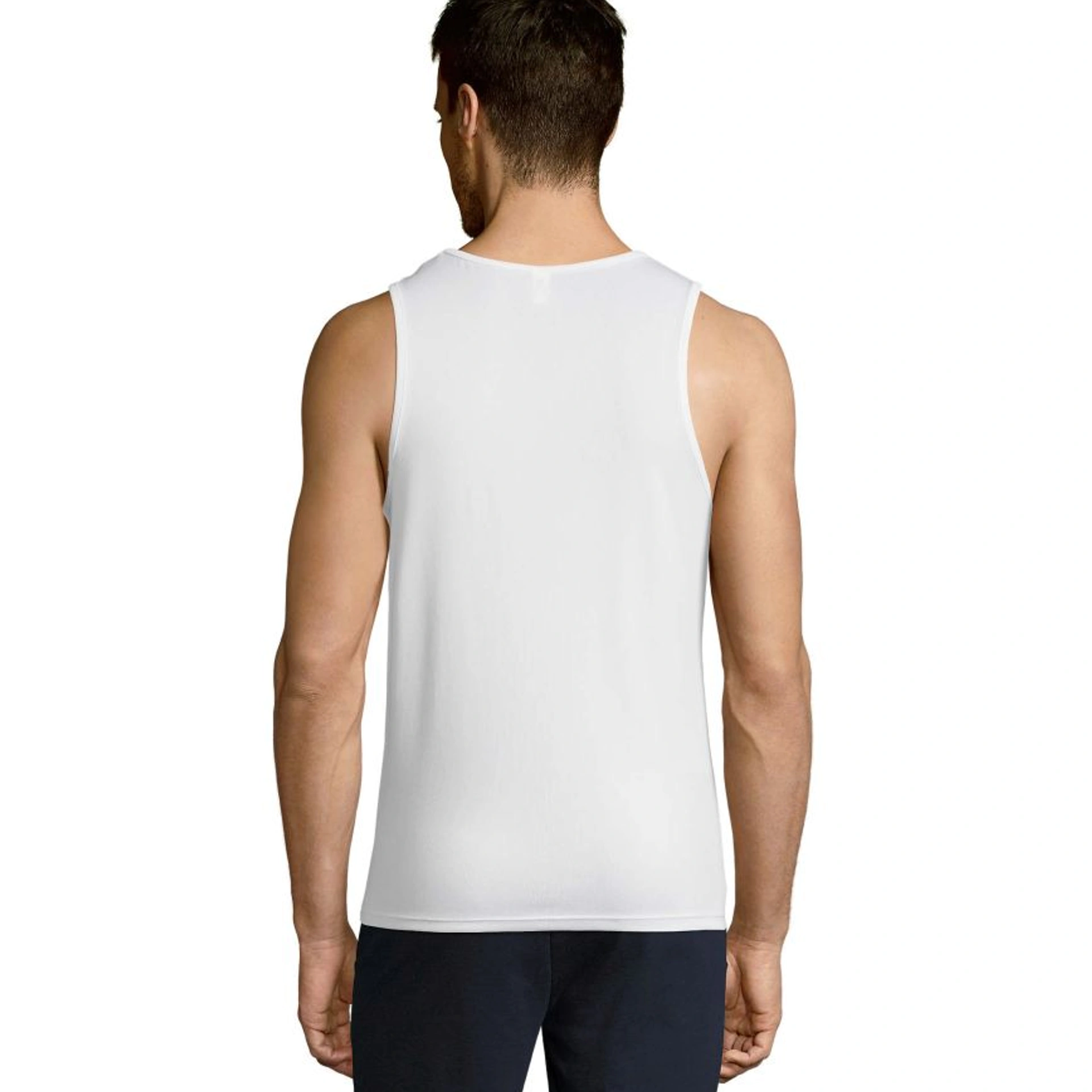 Майка спортивна чоловіча SOL'S Sporty TT - Білий / 3XL