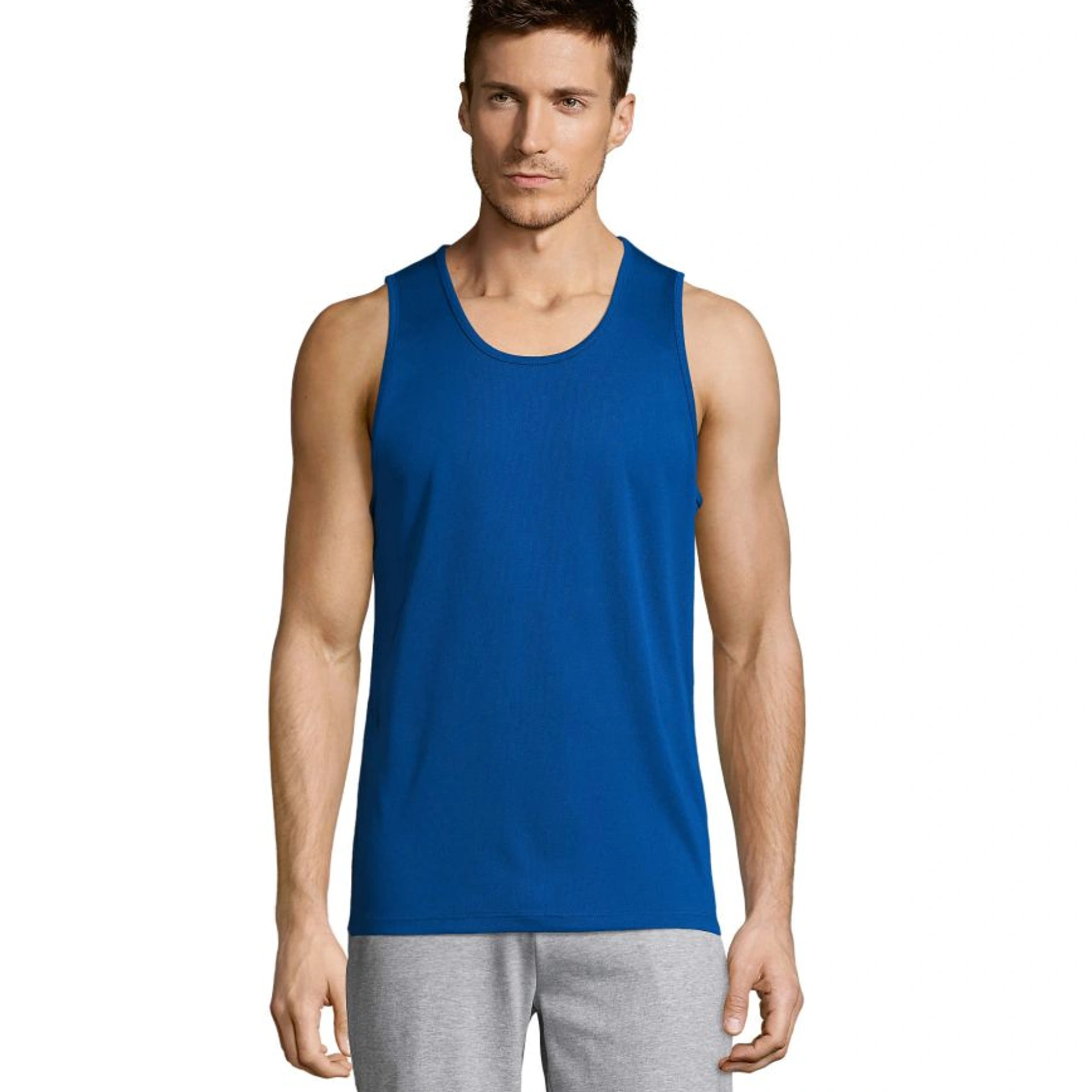 Майка спортивна чоловіча SOL'S Sporty TT - Яскраво-синій / 3XL