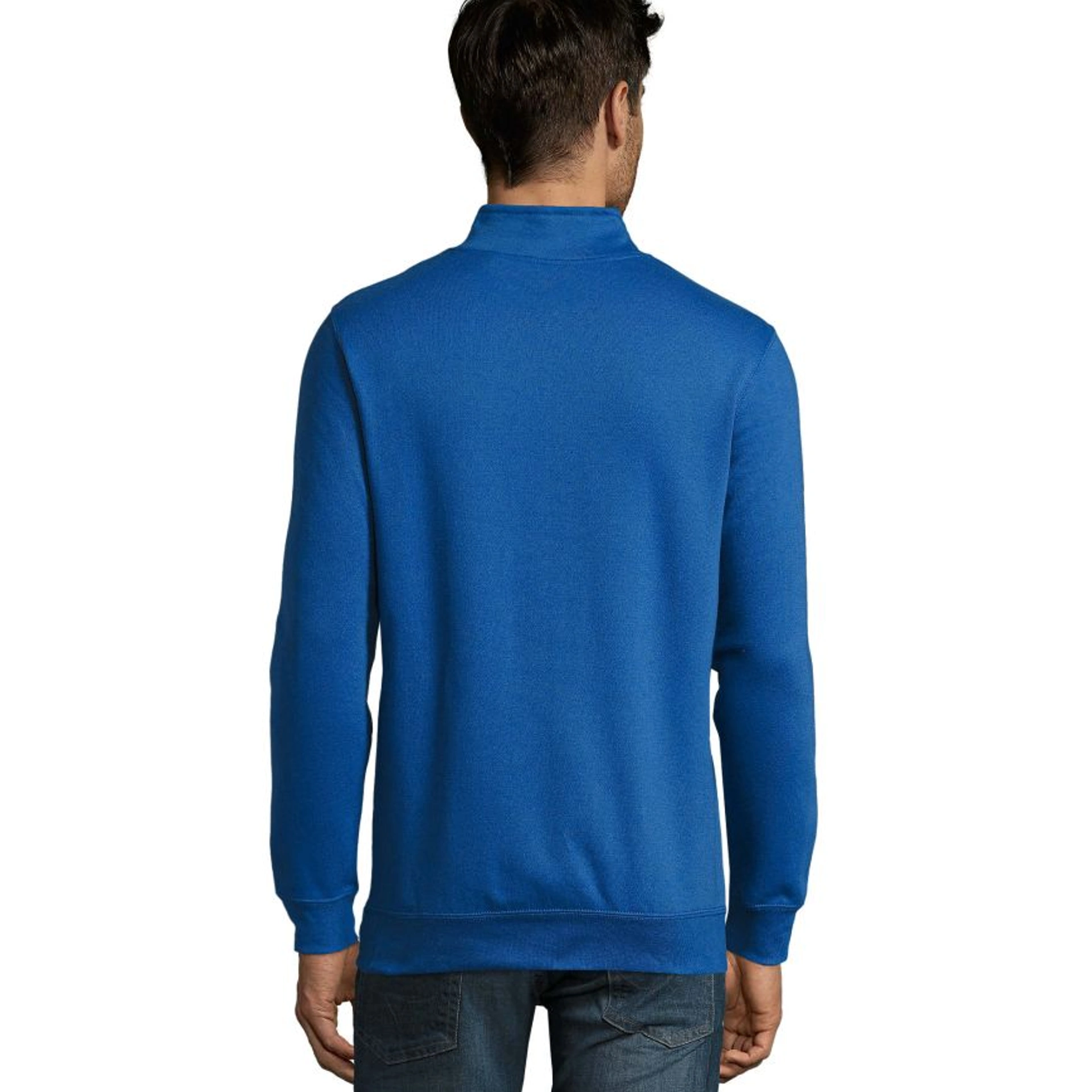 Світшот з коміром стійкою SOL'S Stan - Яскраво-синій / 3XL