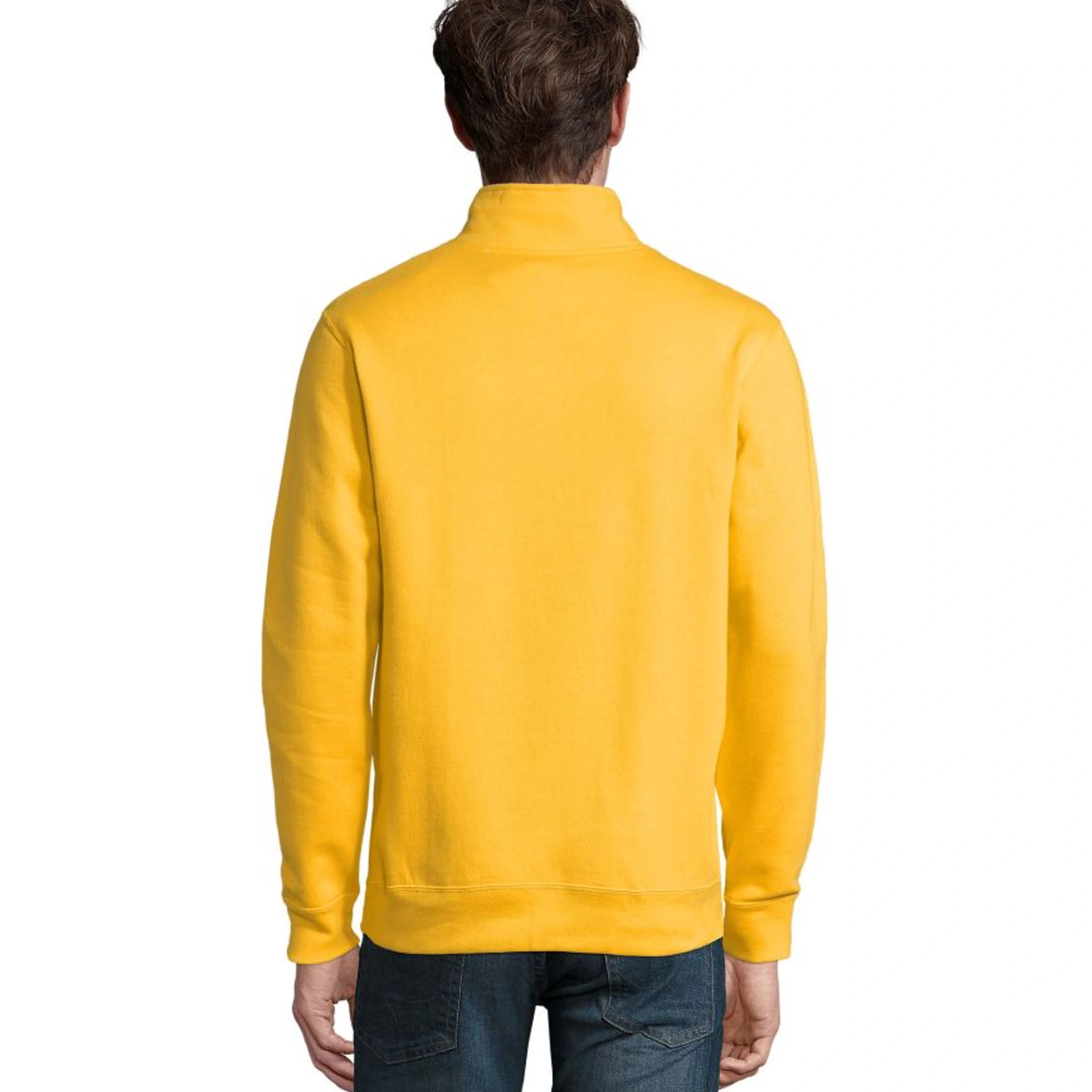 Світшот з коміром стійкою SOL'S Stan - Жовтий / 3XL