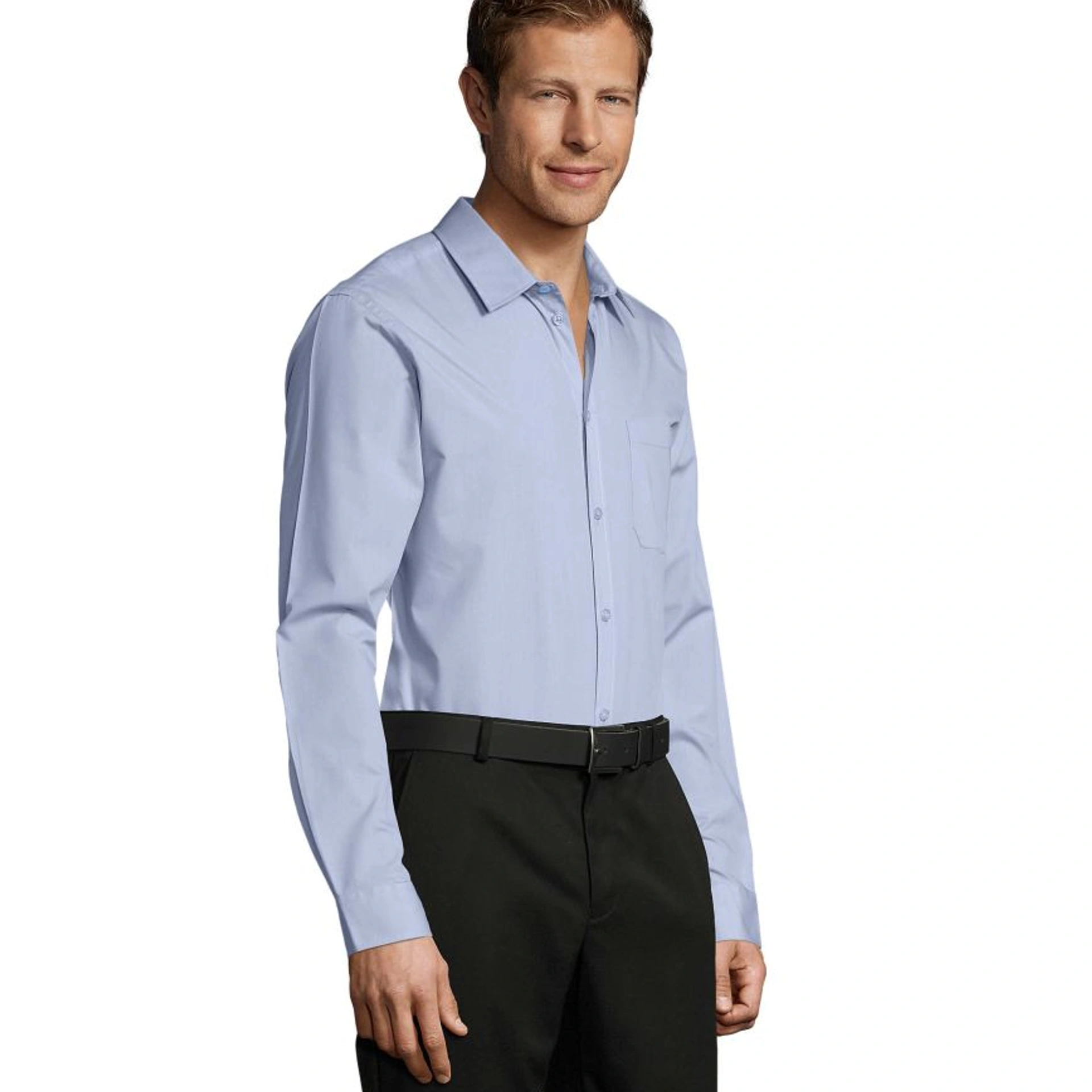 Сорочка SOL'S Baltimore fit - Блакитний / 3XL