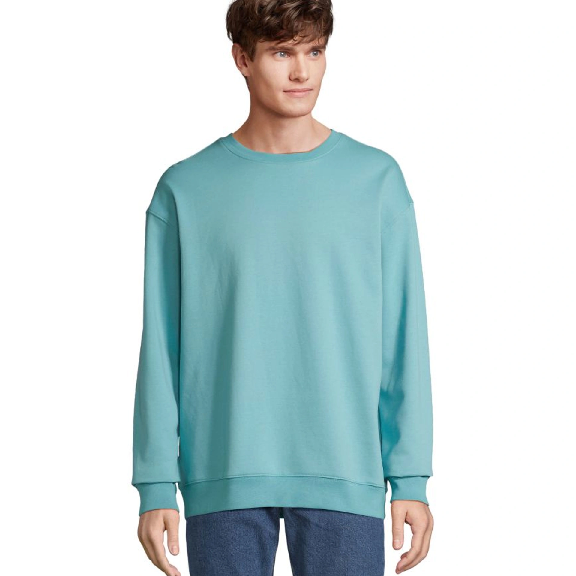 Світшот SOL'S Columbia - Пастельно-бірюзовий / 3XL