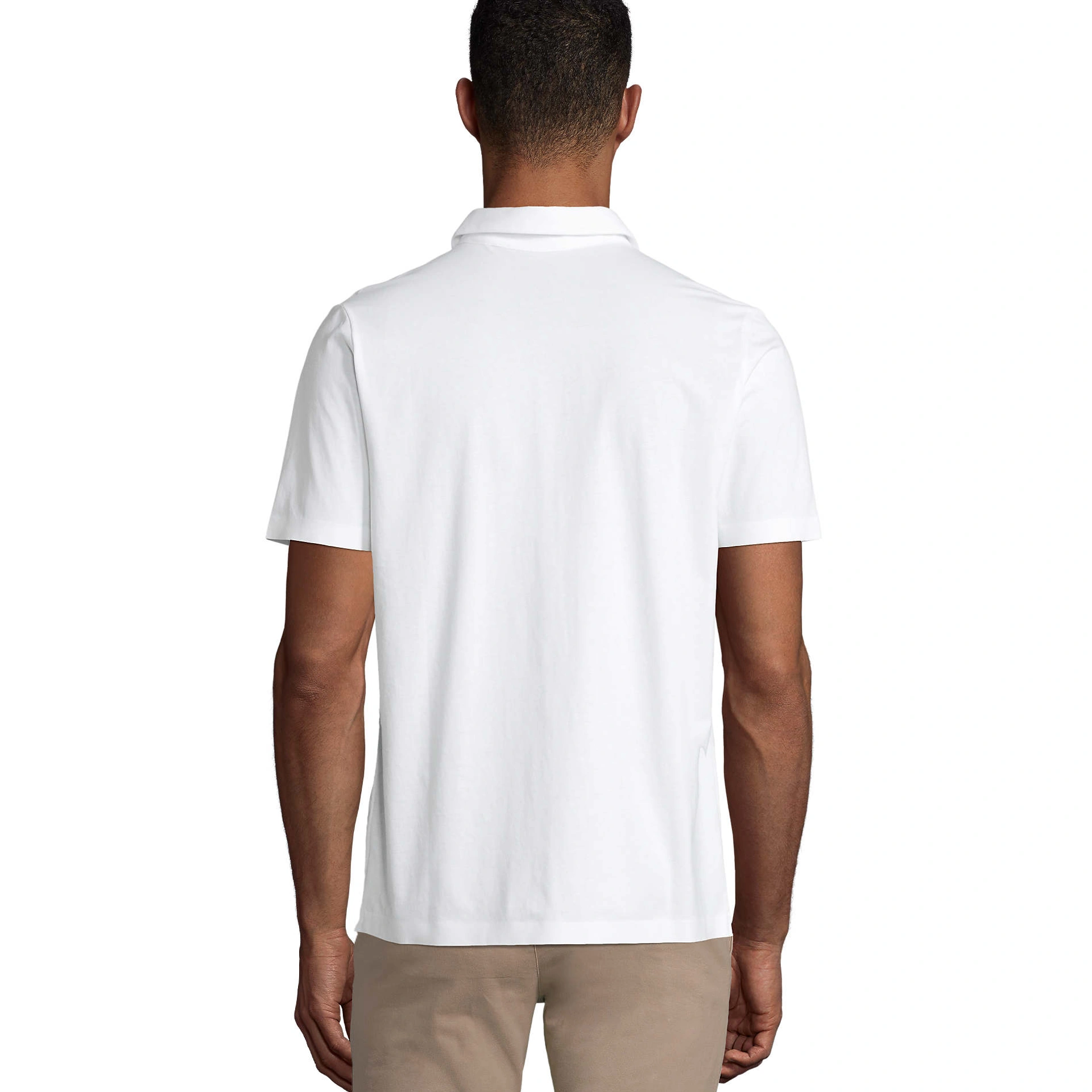 Футболка поло чоловіча NeoBlu Relax Oscar - Білий / 3XL