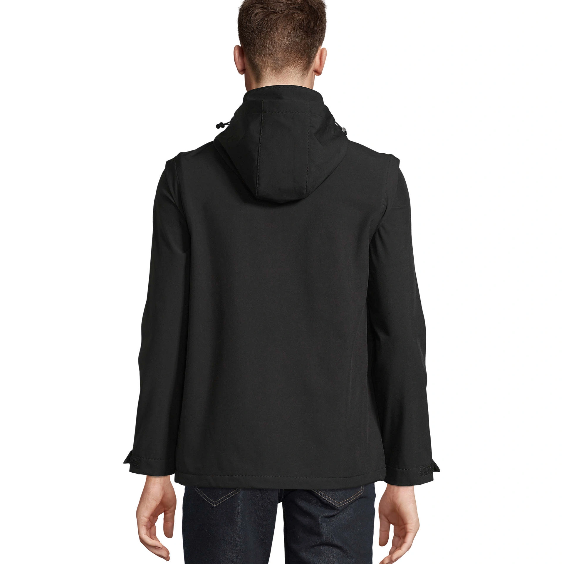 Куртка софтшел 3в1 SOL'S Falcon - Чорний / 3XL