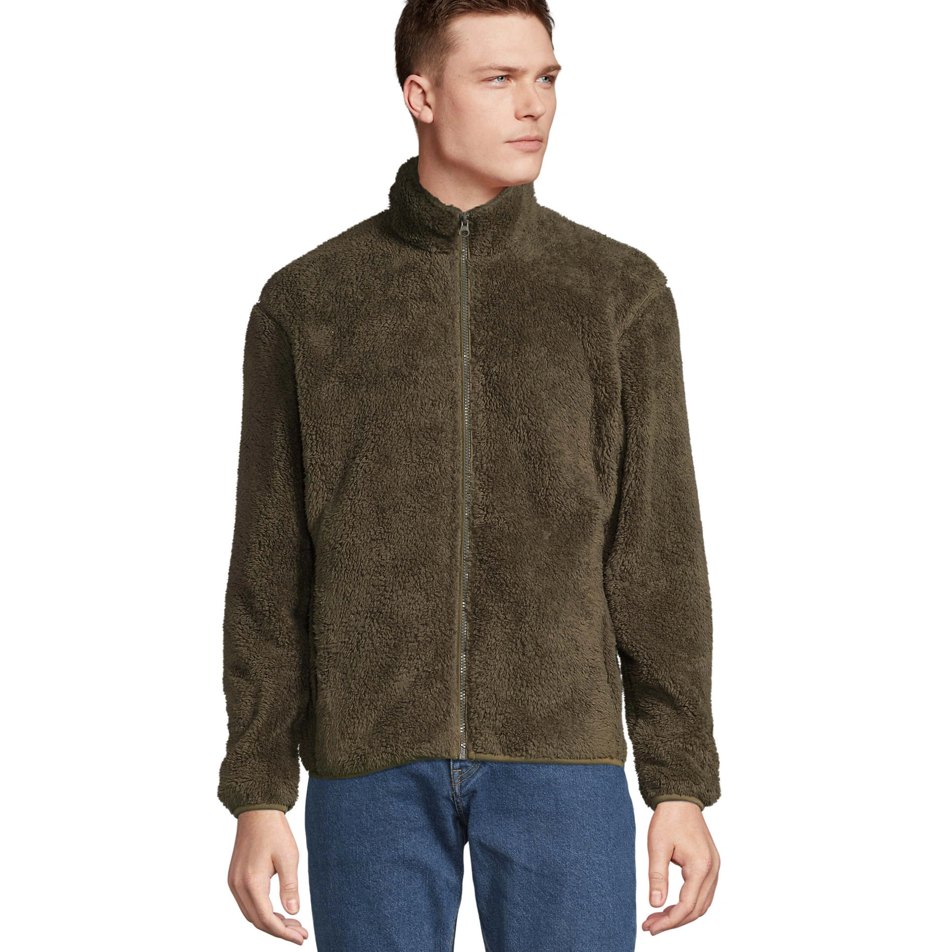 Куртка флісова SOL'S Finch - Армійський / 3XL